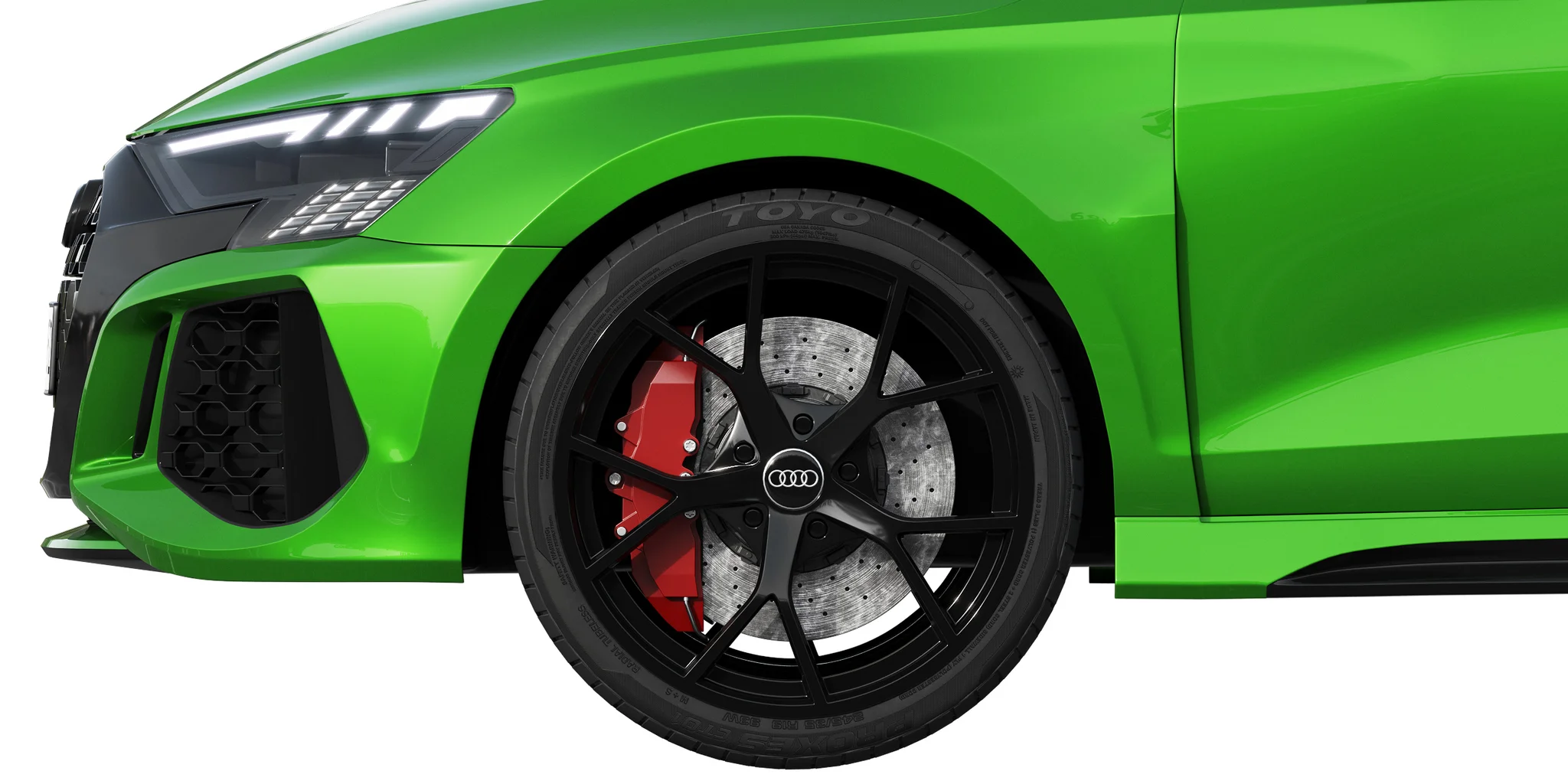 Audi RS 3, 3D model preview 1