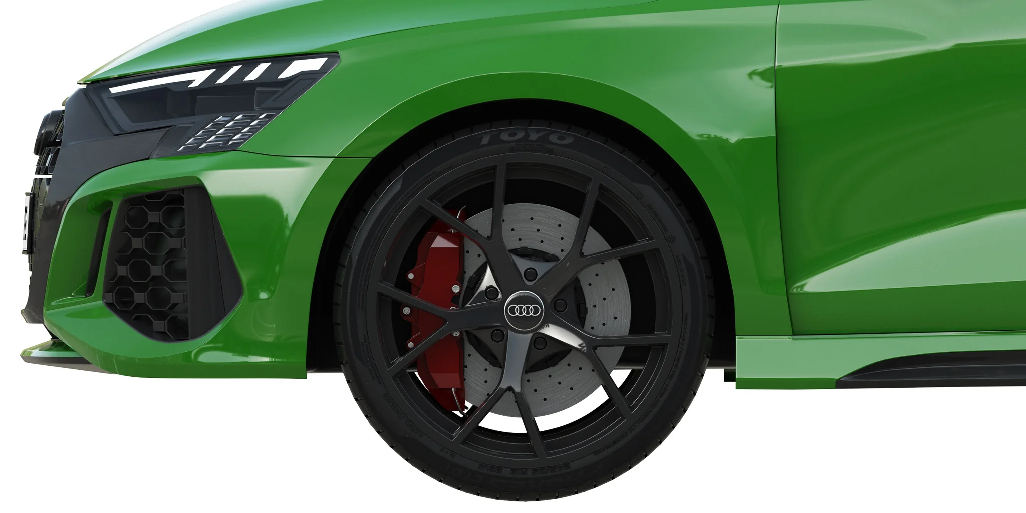 Audi RS 3, 3D model preview 3