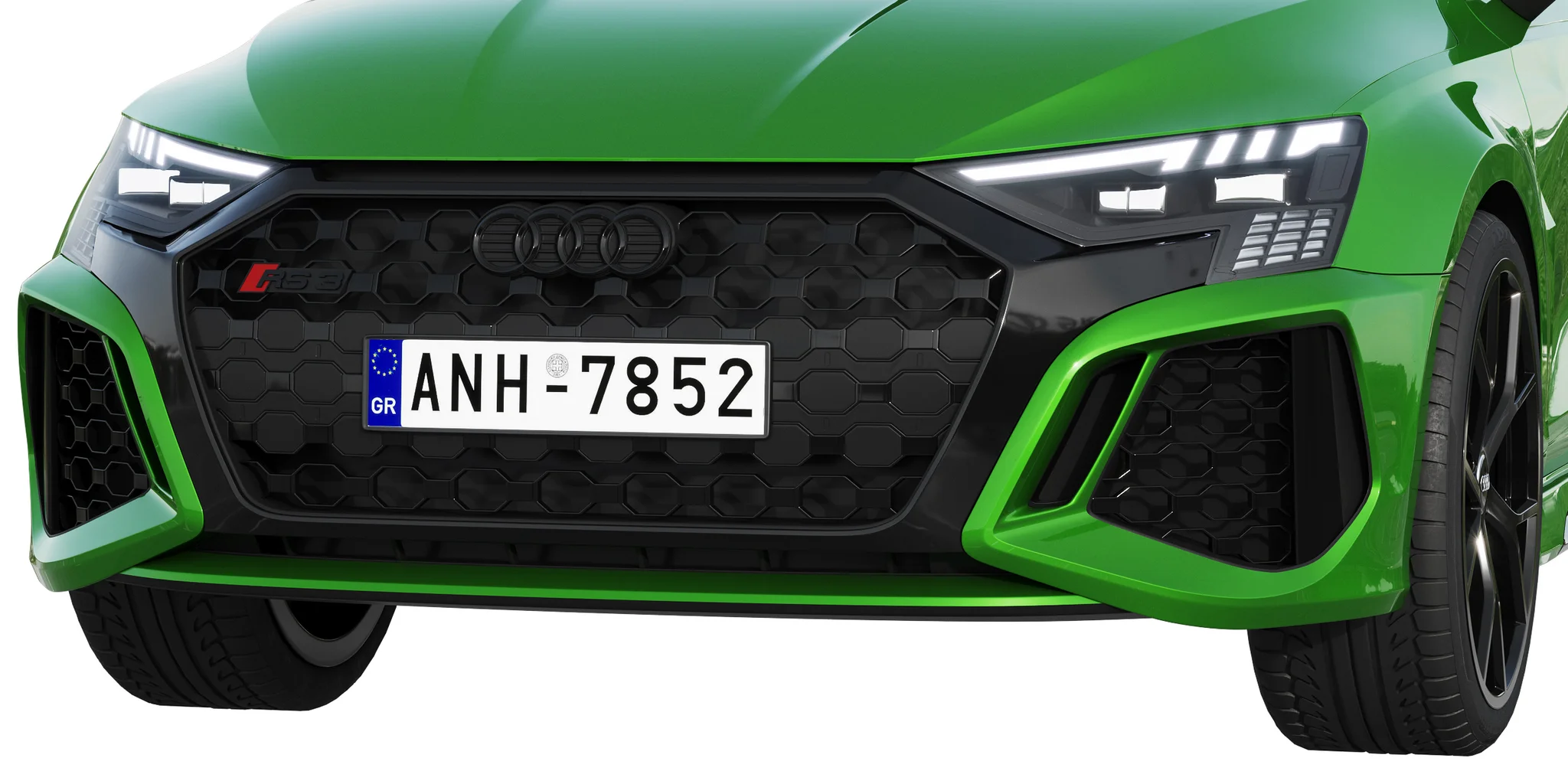Audi RS 3, 3D model preview 5