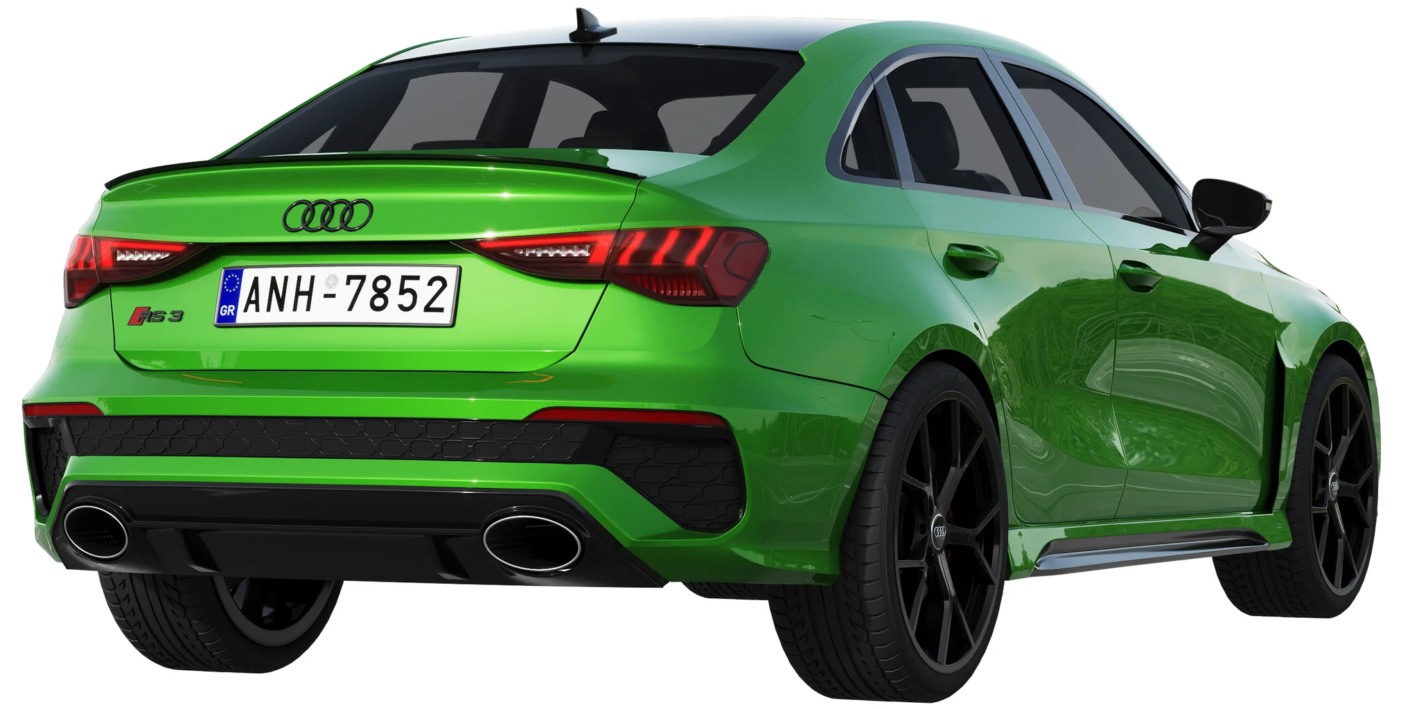 Audi RS 3, 3D model preview 6