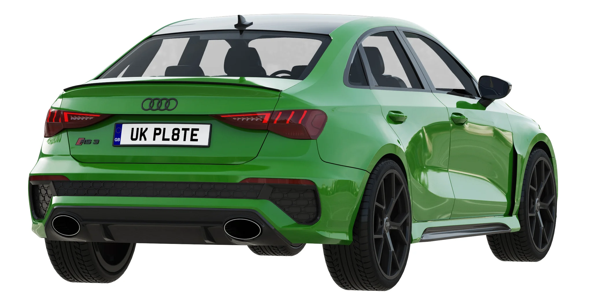 Audi RS 3, 3D model preview 9