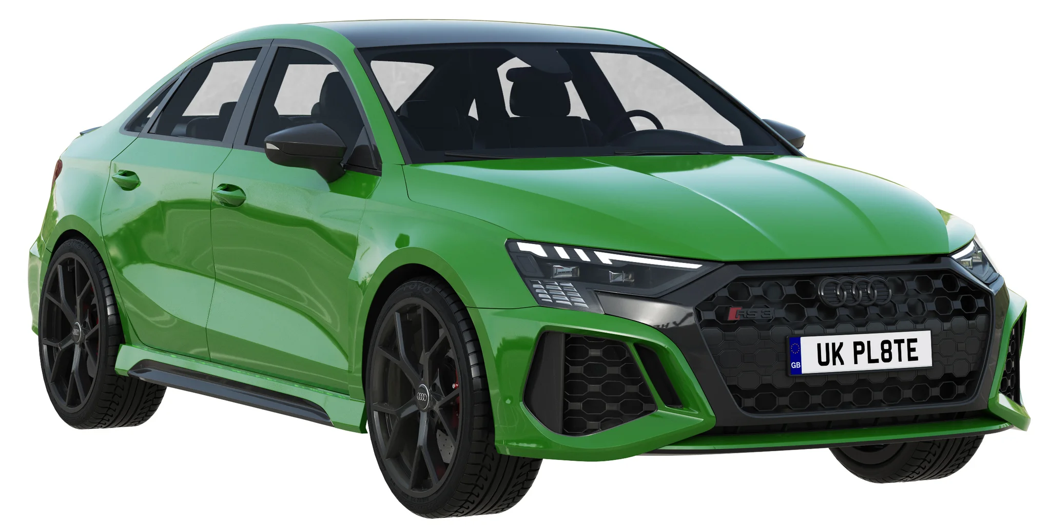 Audi RS 3, 3D model preview 19