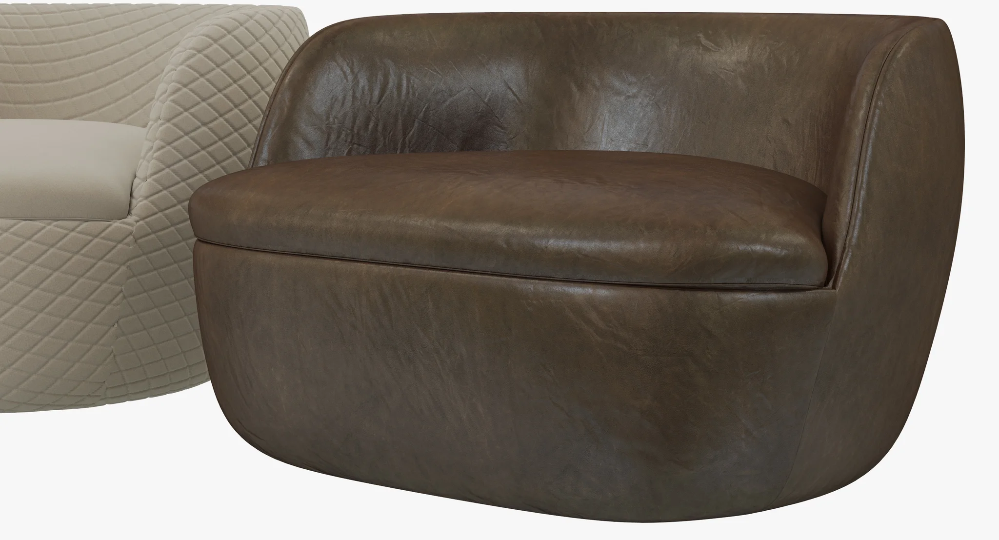 Moooi Bart Armchair — 3D model preview 6