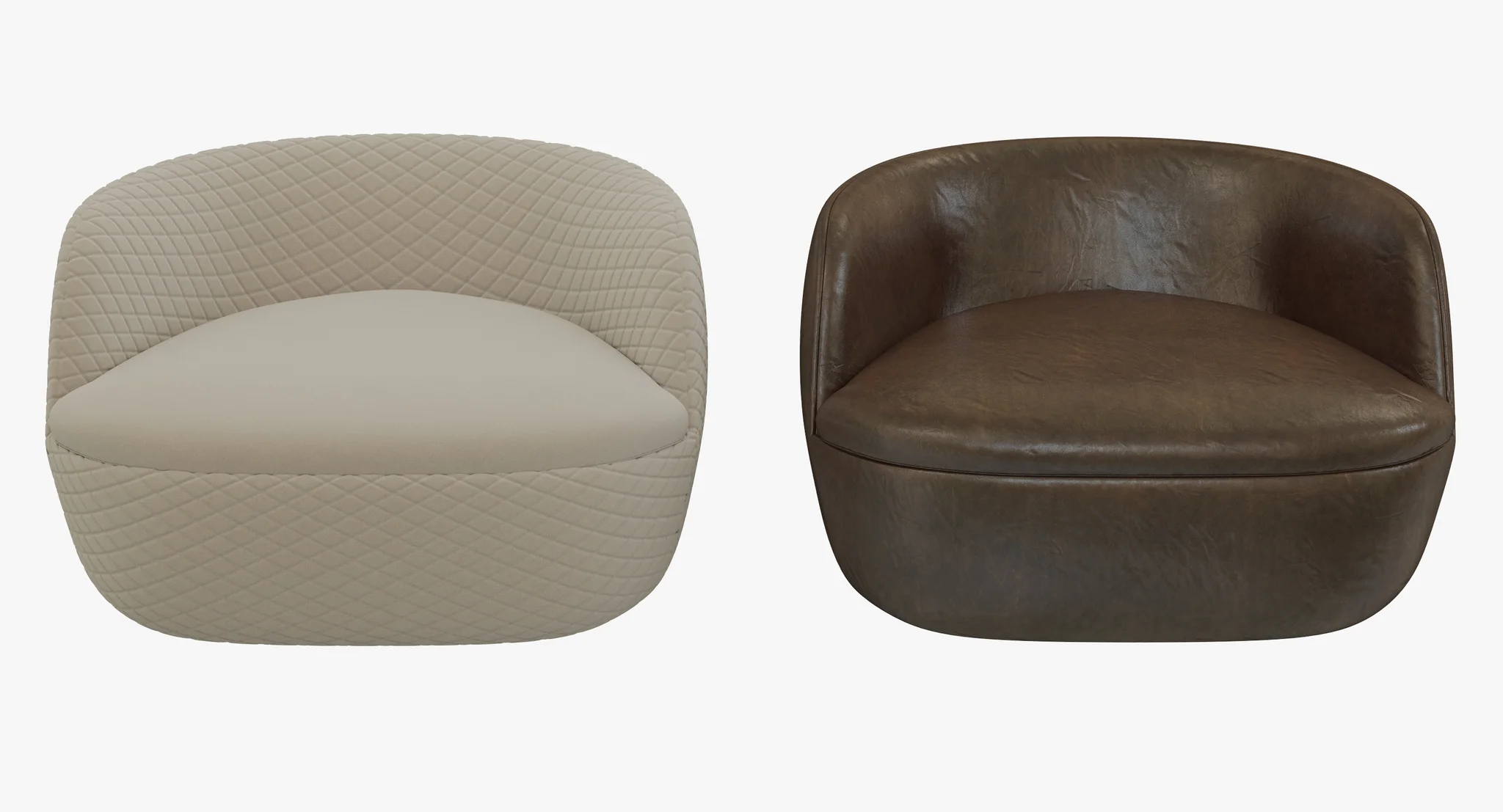 Moooi Bart Armchair — 3D model preview 8
