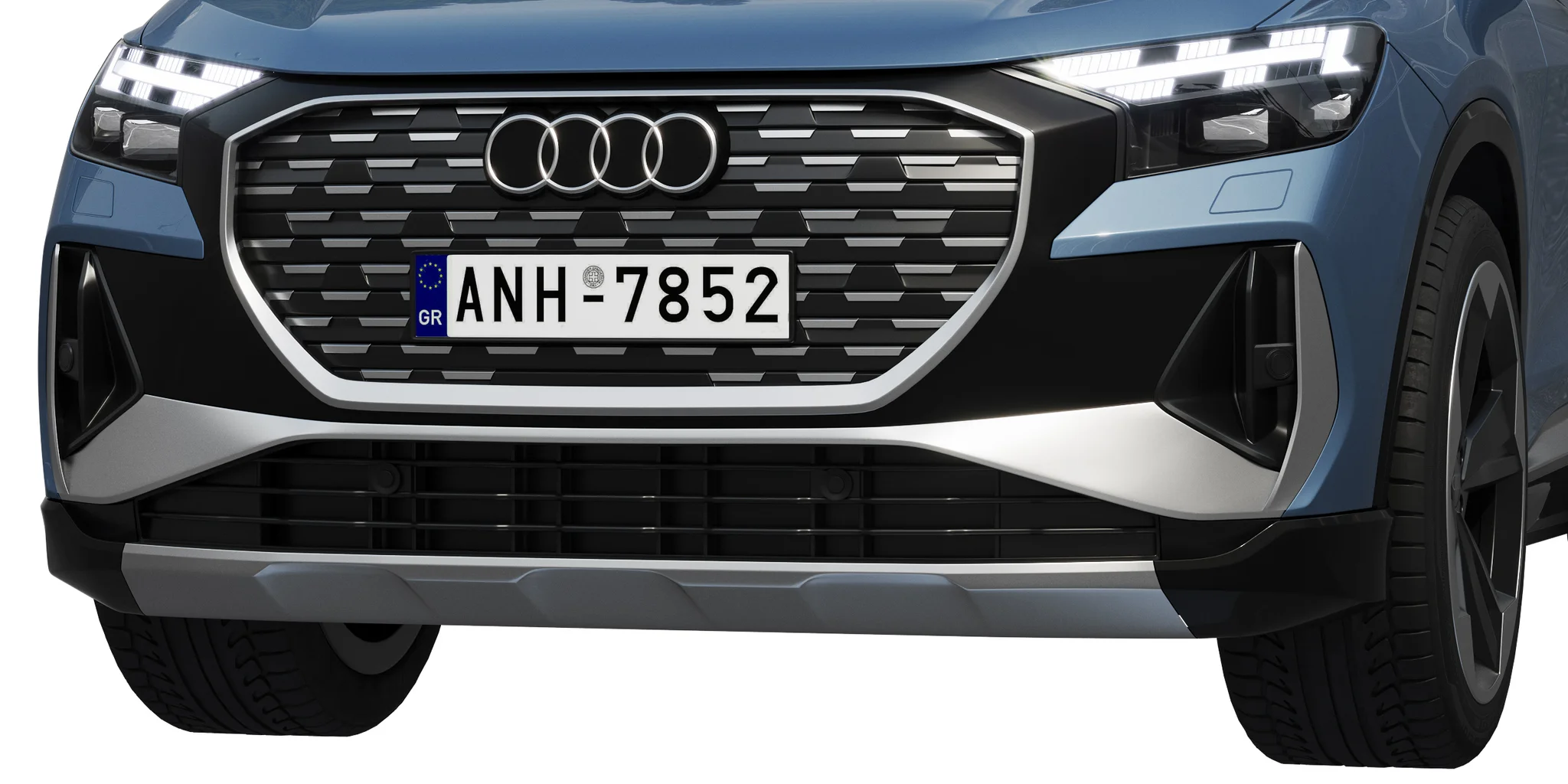 Audi Q4 Sportback E Tron, 3D model preview 2