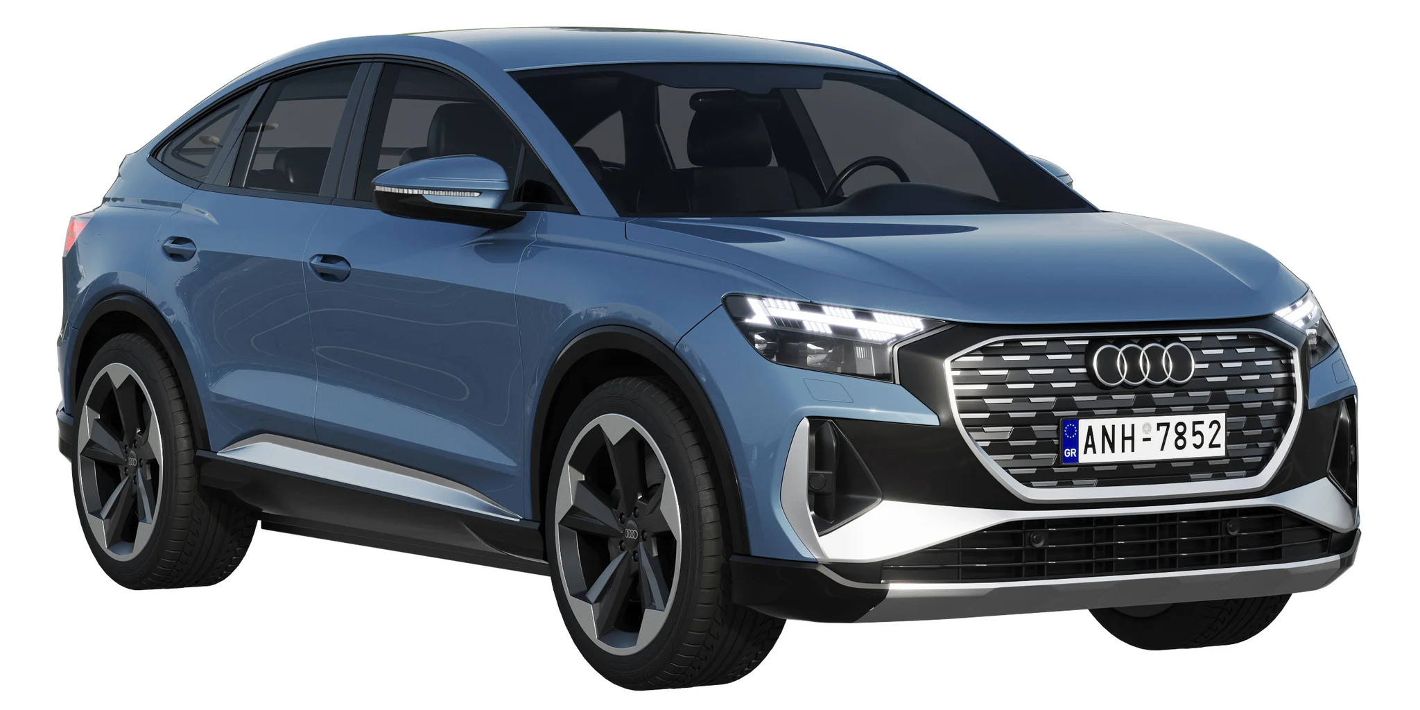 Audi Q4 Sportback E Tron, 3D model preview 15
