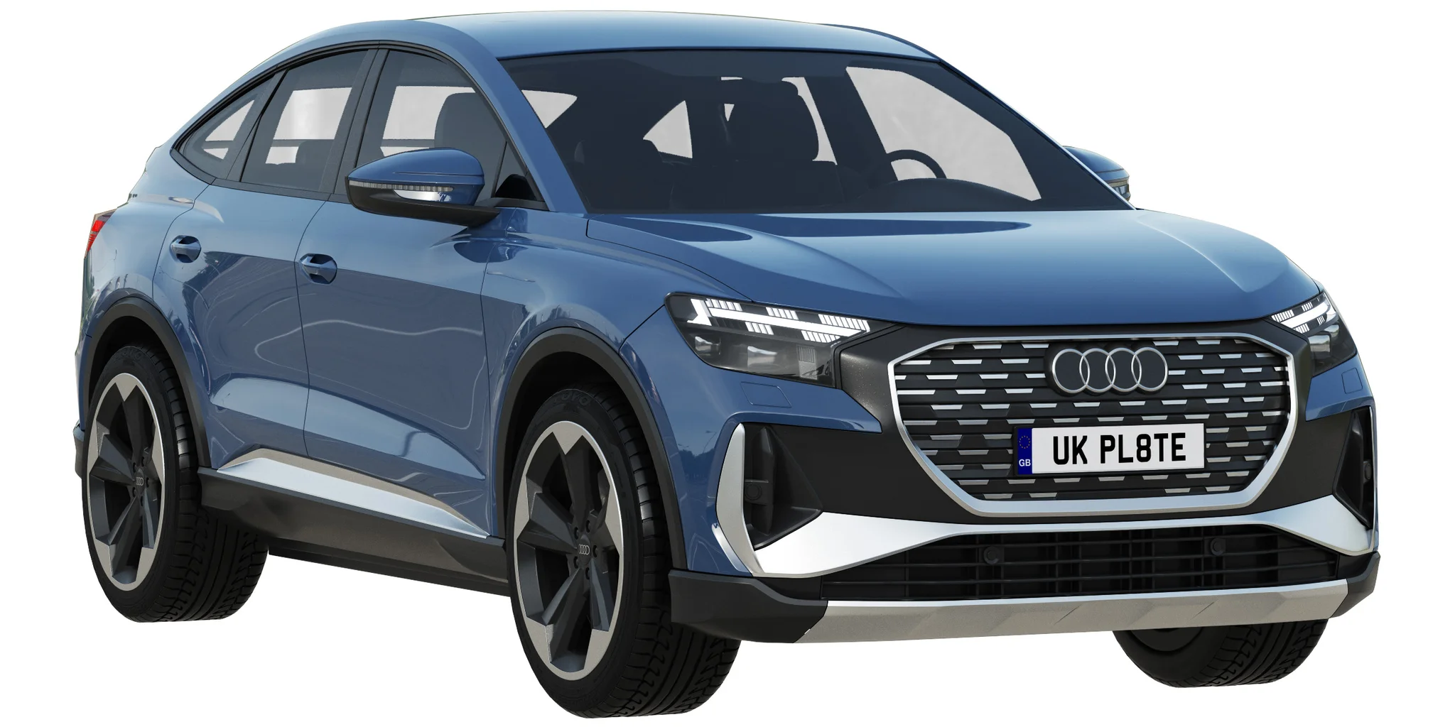 Audi Q4 Sportback E Tron, 3D model preview 19