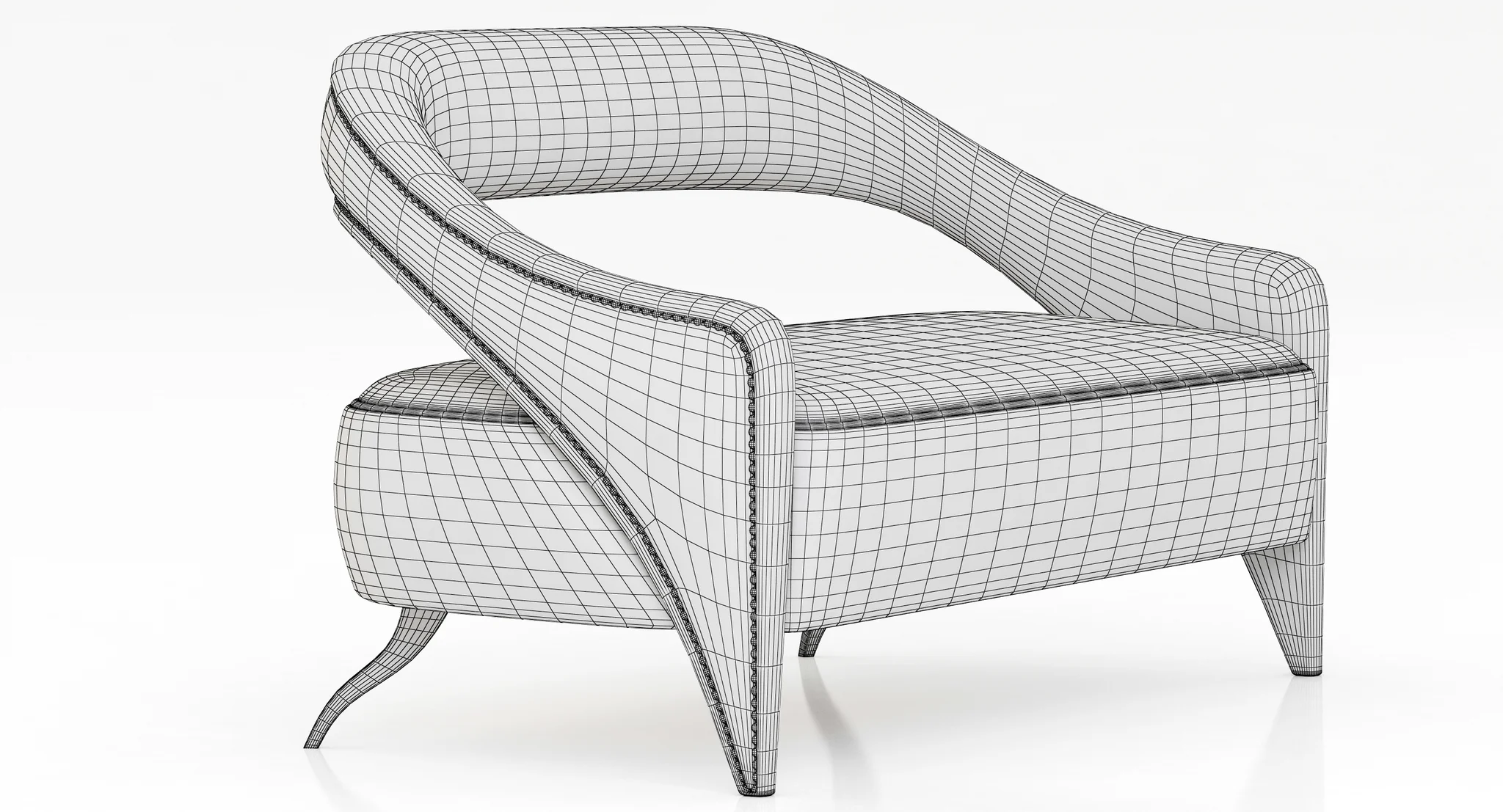 Brabbu Tellus 2 Seat Sofa — 3D model preview 18