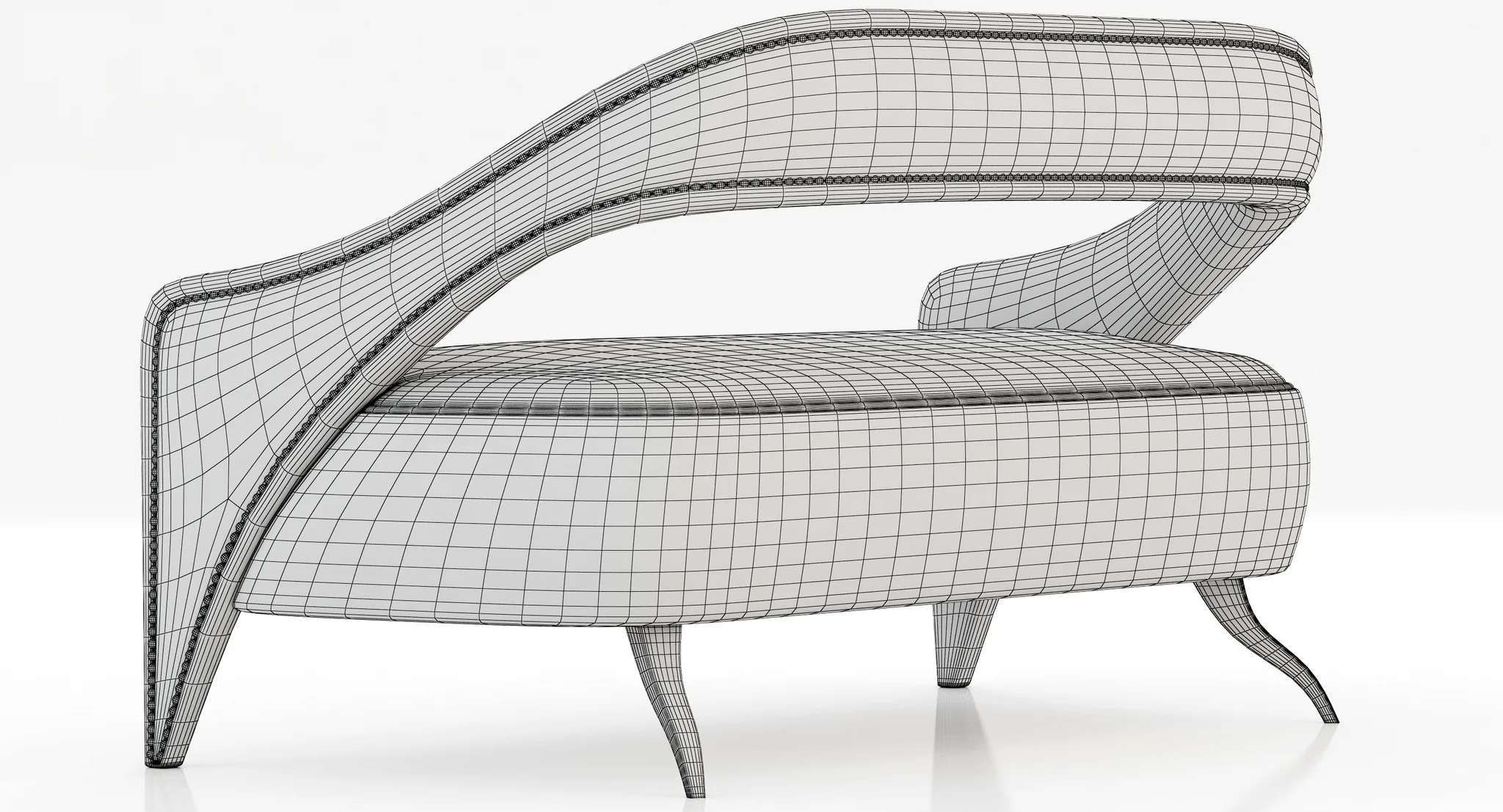 Brabbu Tellus 2 Seat Sofa — 3D model preview 21