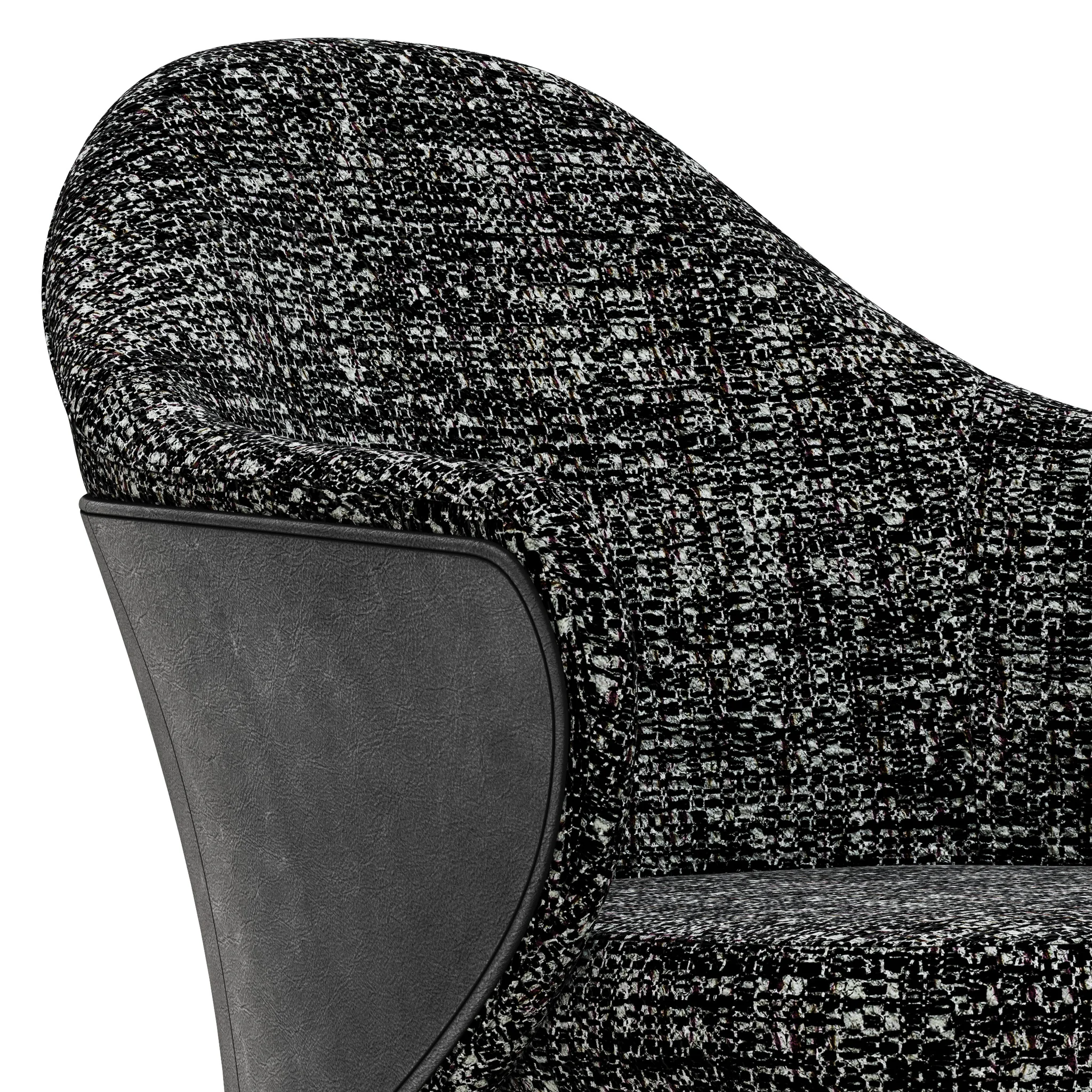 Minotti Angie Chair — 3D model preview 3