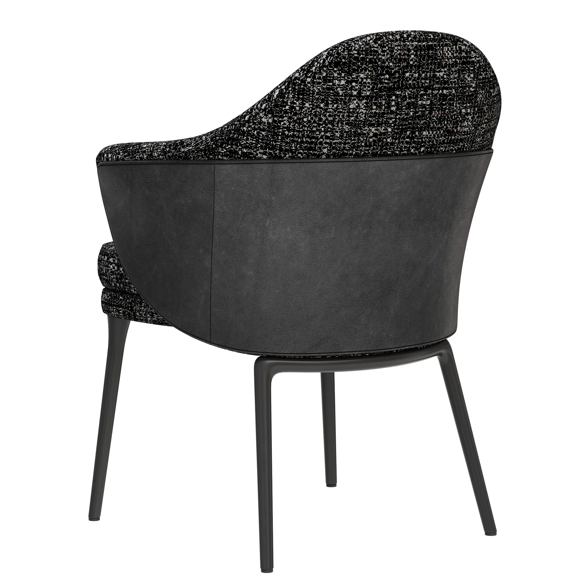 Minotti Angie Chair — 3D model preview 4