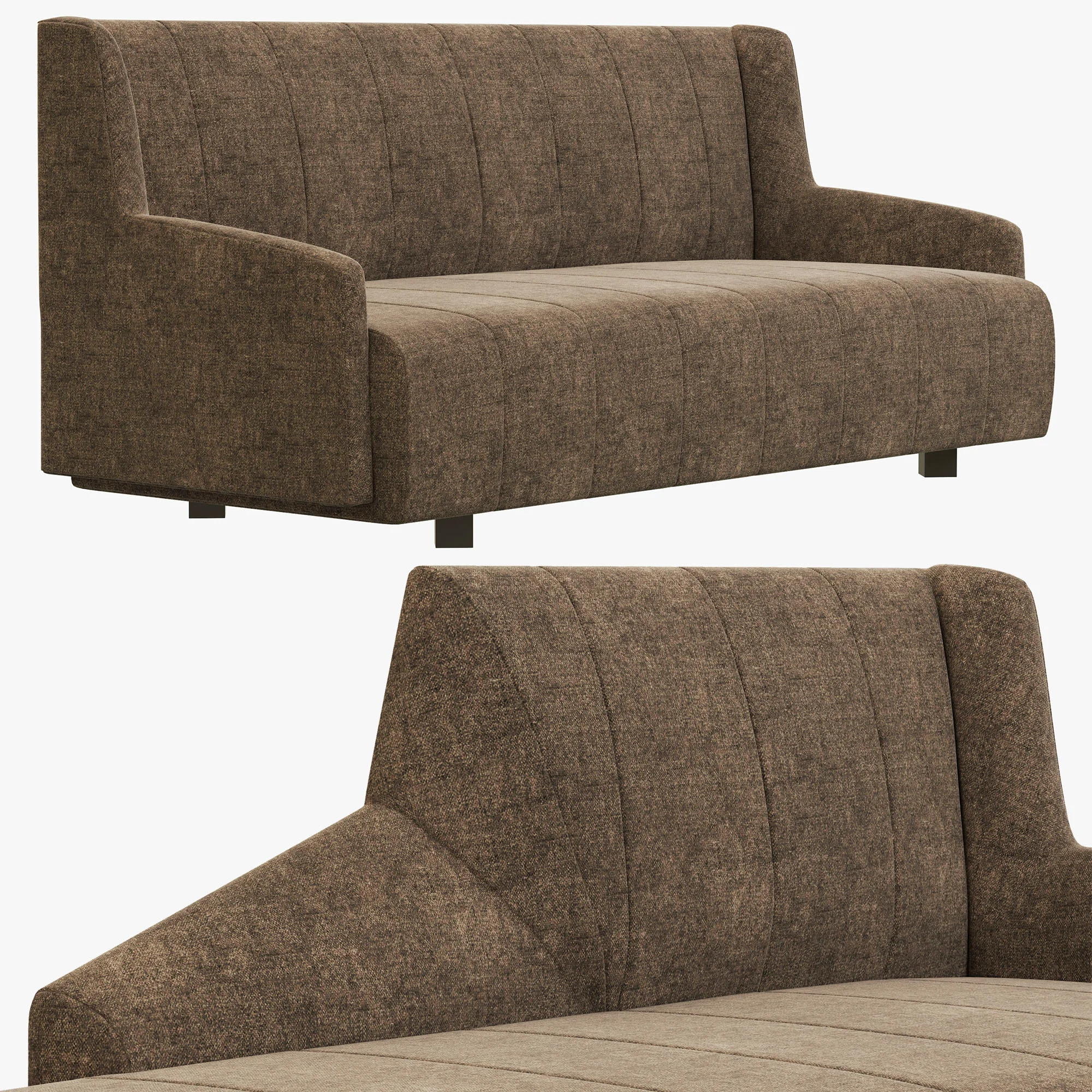 Ditre Italia Fluid Sofa — 3D model preview 5