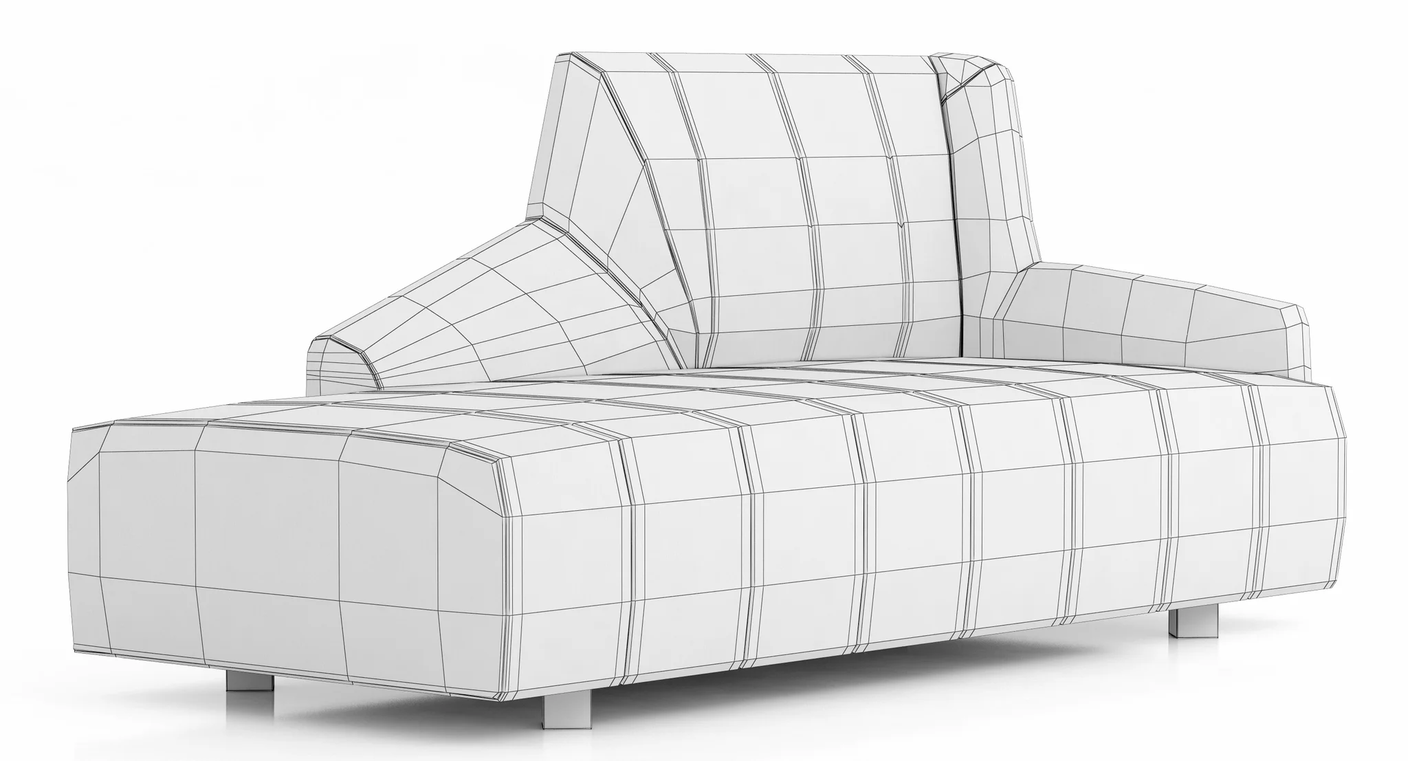 Ditre Italia Fluid Sofa — 3D model preview 16