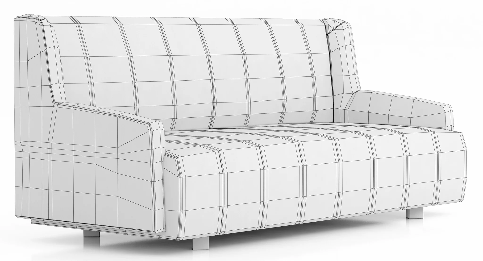 Ditre Italia Fluid Sofa — 3D model preview 19