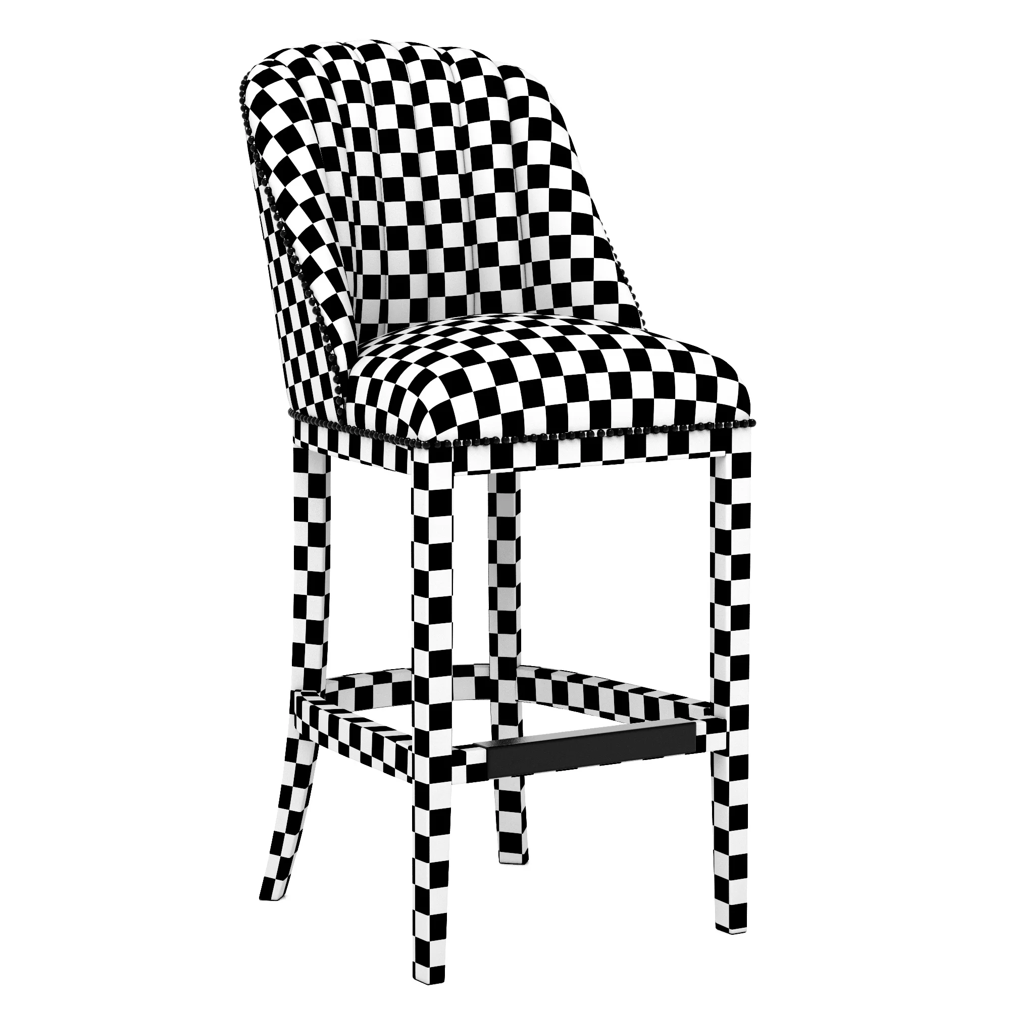 Eichholtz Balmore Bar Stool — 3D model preview 10