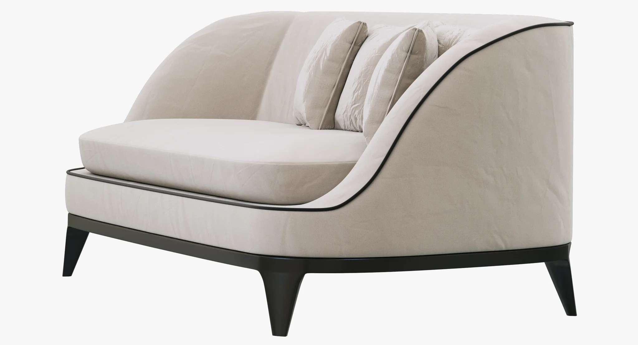 Flexform Dragonfly Sofa — 3D model preview 3