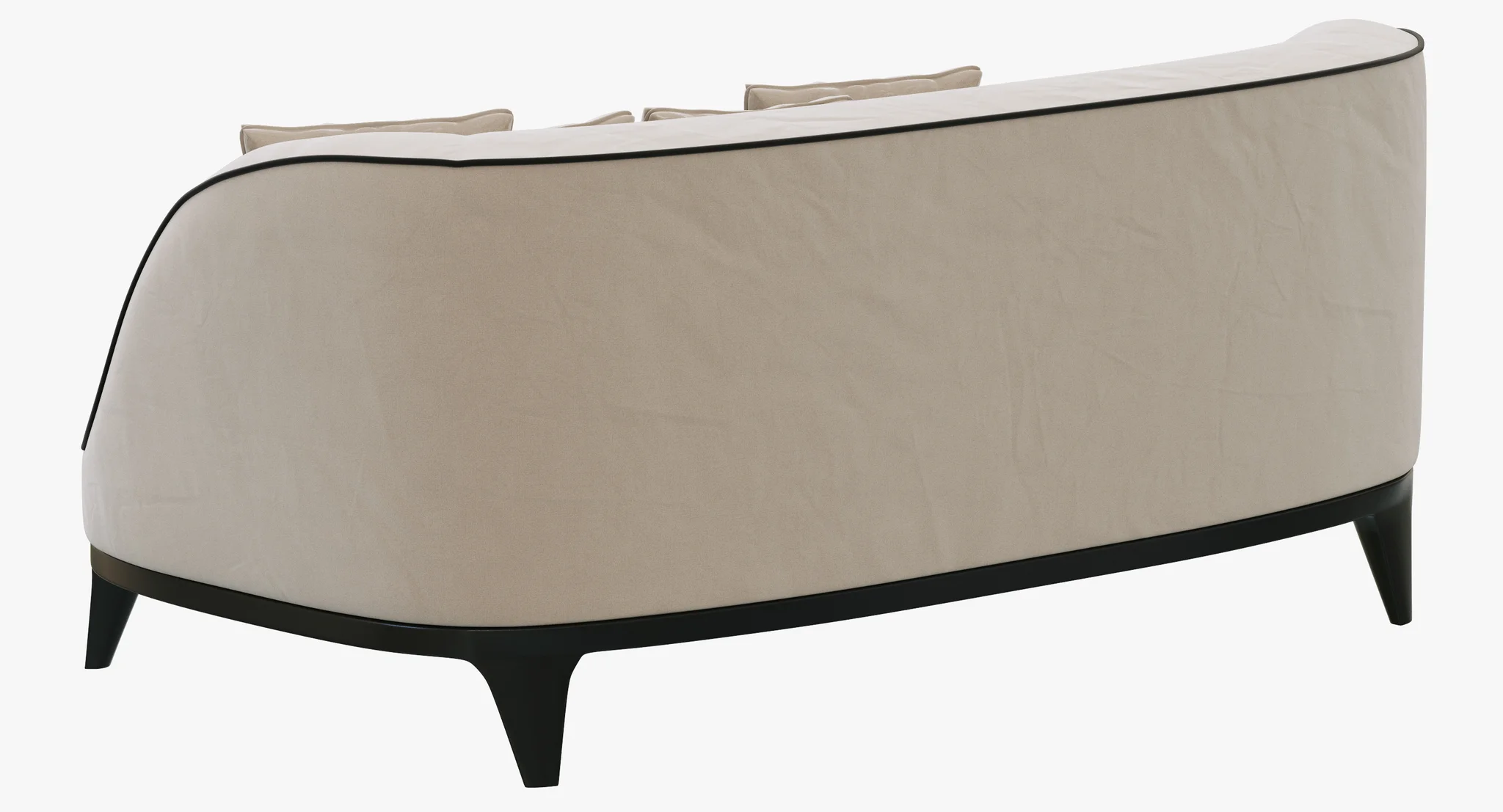 Flexform Dragonfly Sofa — 3D model preview 5