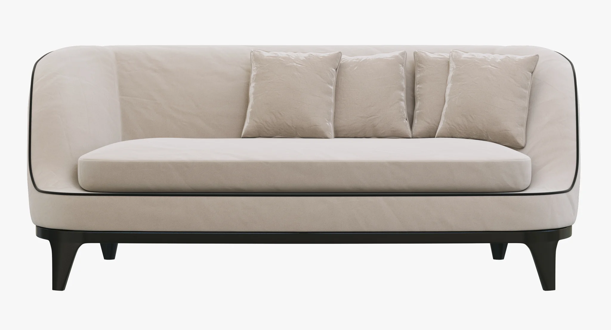 Flexform Dragonfly Sofa — 3D model preview 7