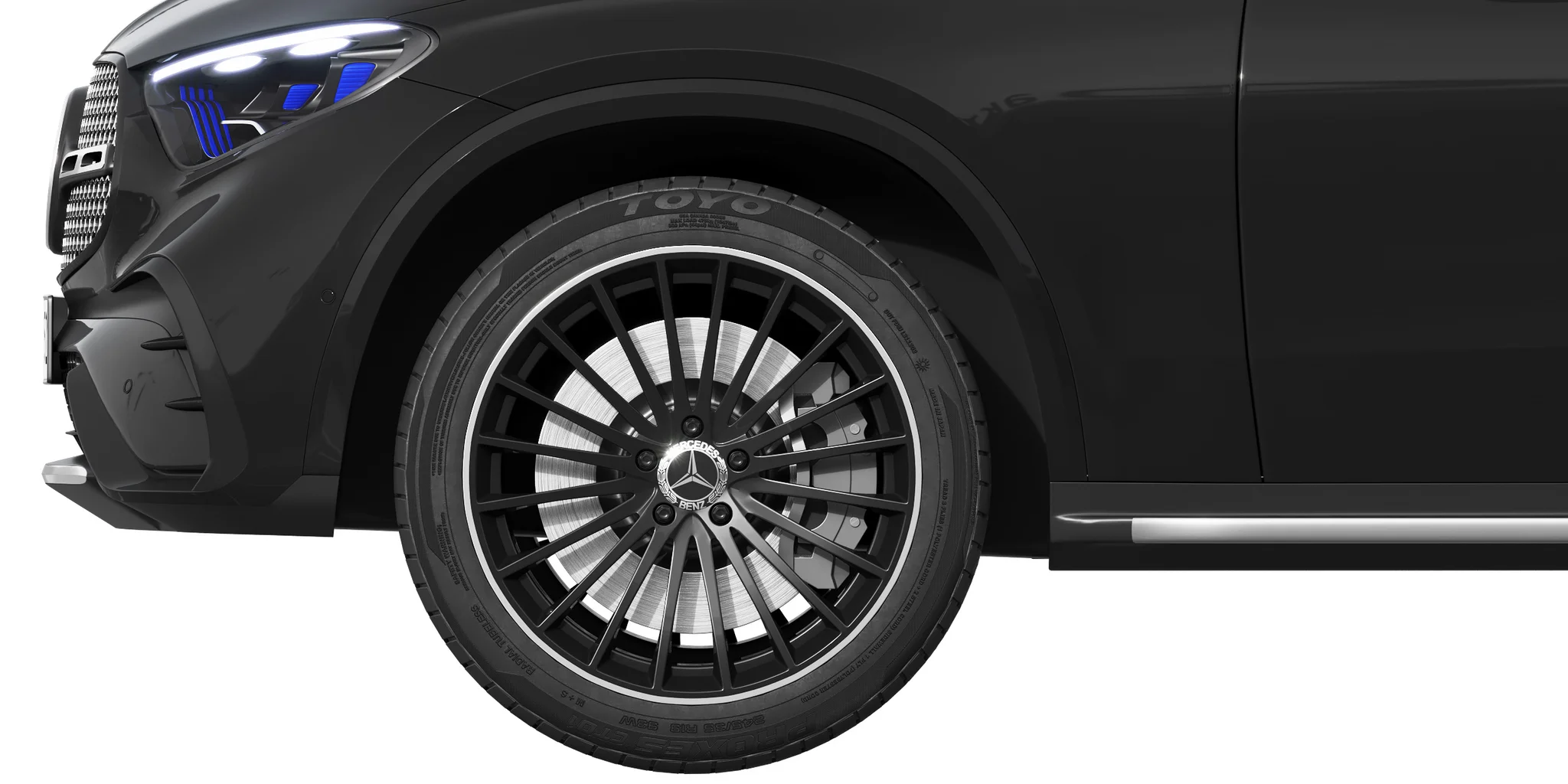 Mercedes Benz GLC Coupe, 3D model preview 1