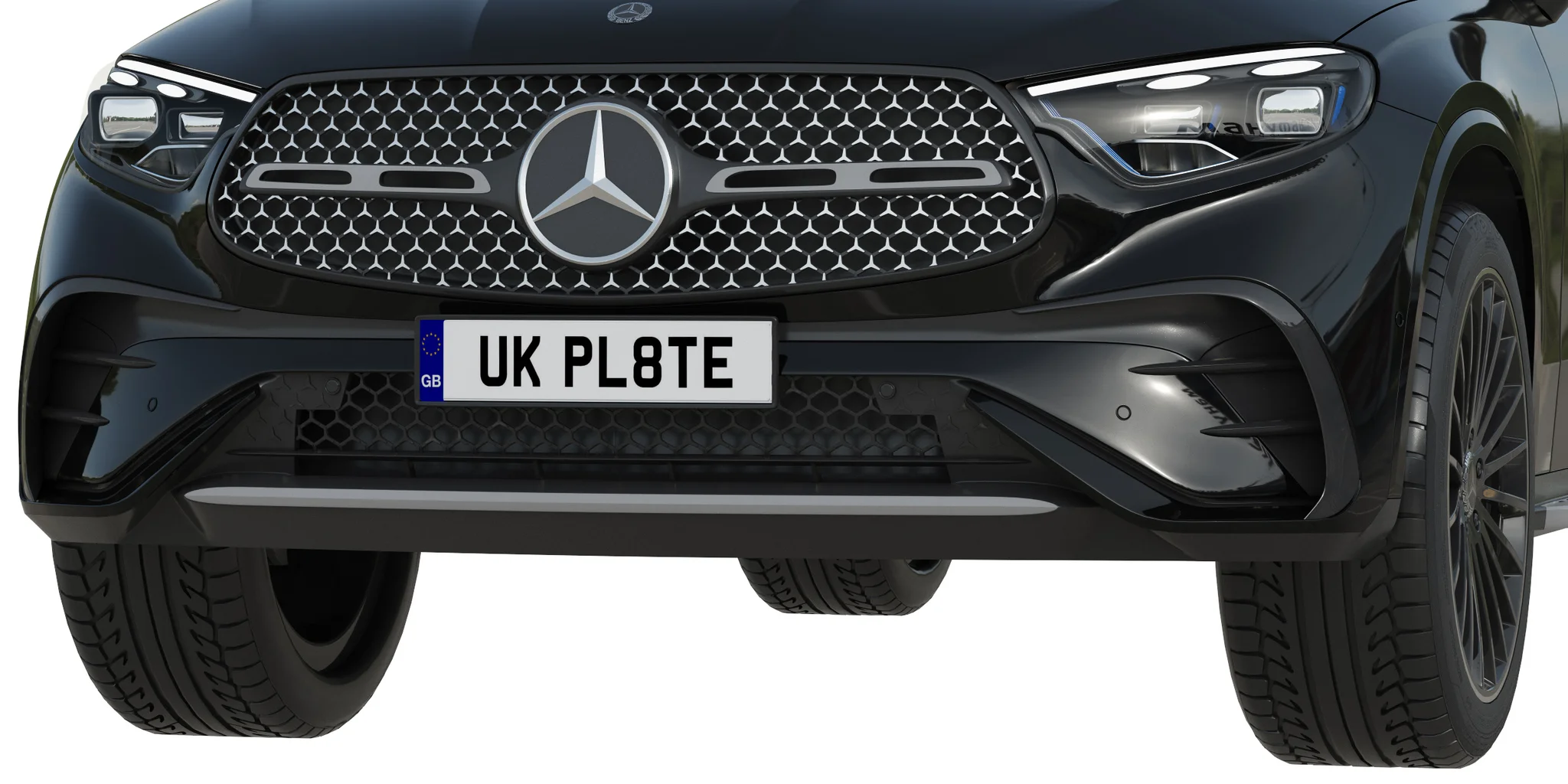 Mercedes Benz GLC Coupe, 3D model preview 4