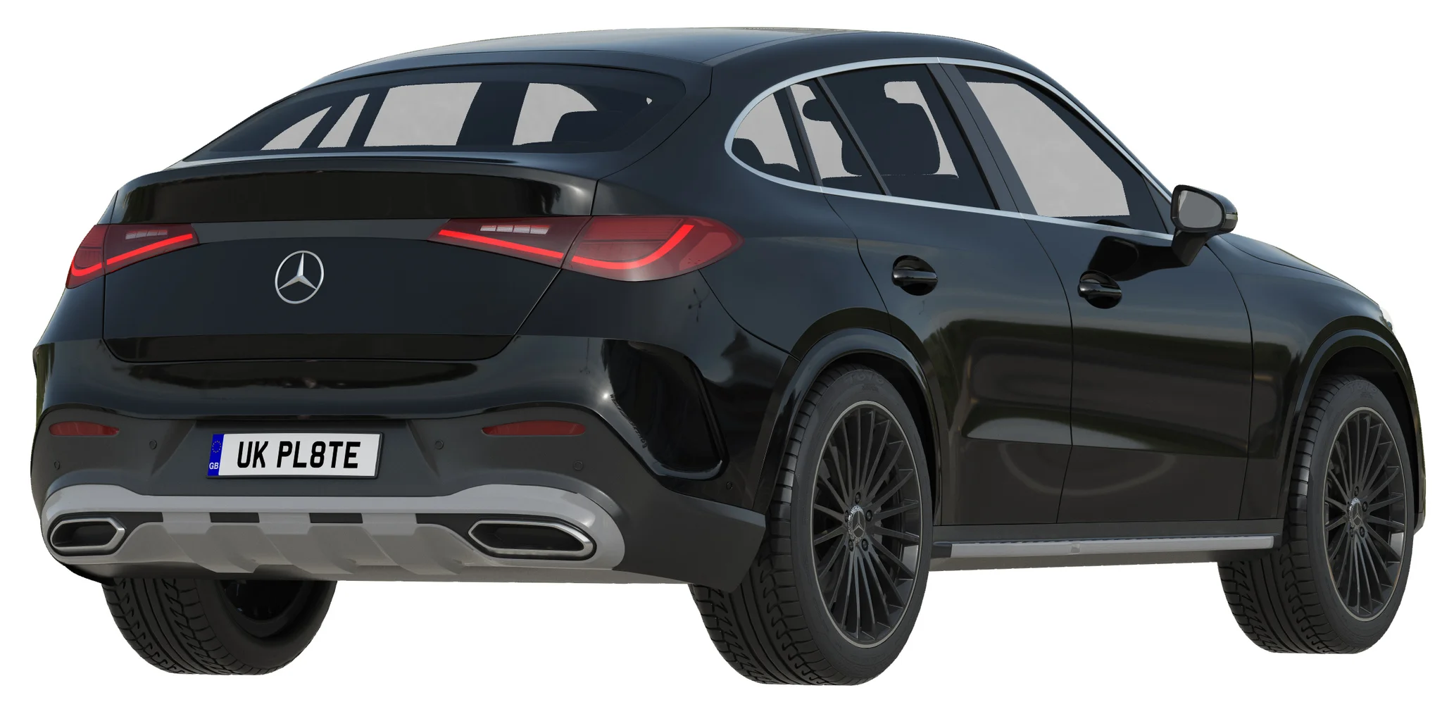 Mercedes Benz GLC Coupe, 3D model preview 9