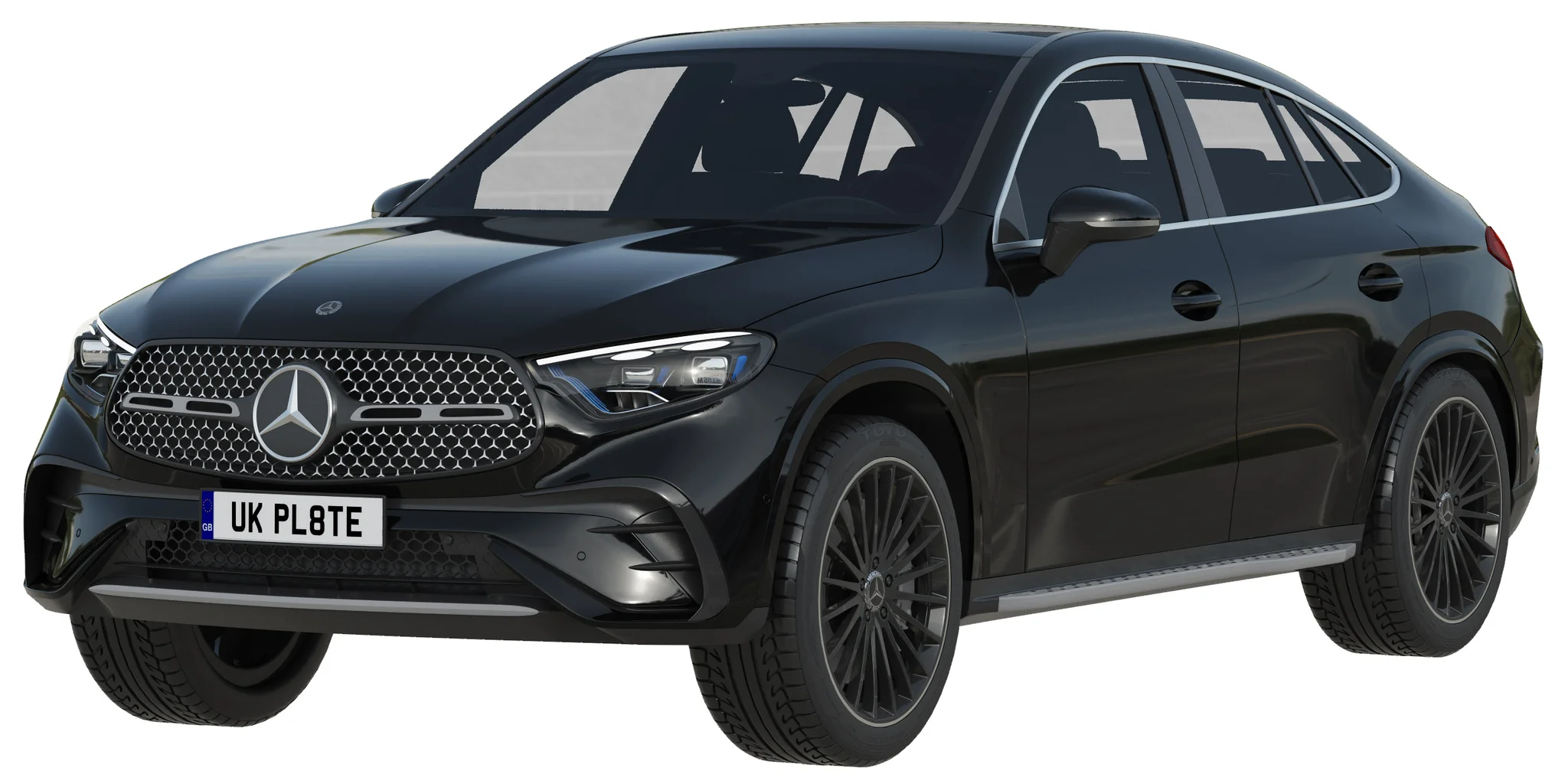 Mercedes Benz GLC Coupe, 3D model preview 13