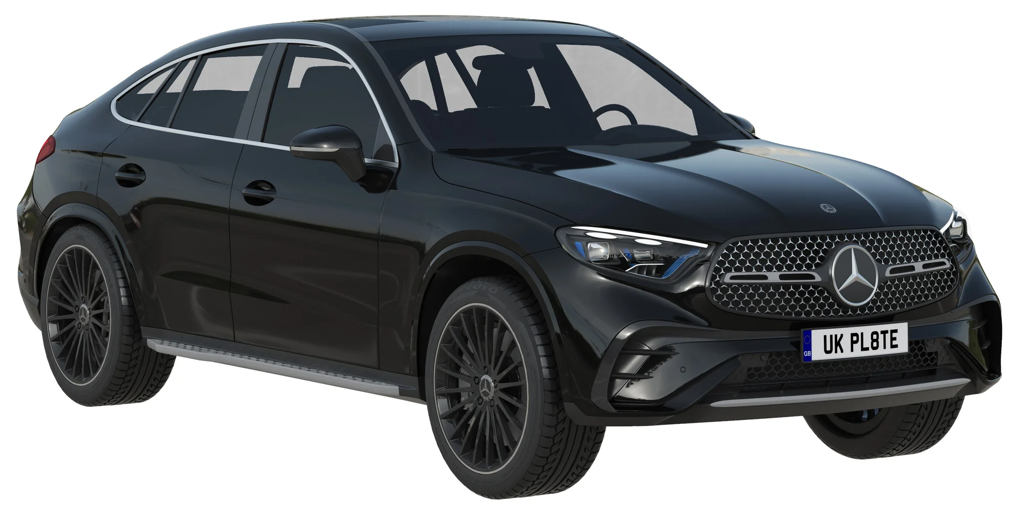 Mercedes Benz GLC Coupe, 3D model preview 19