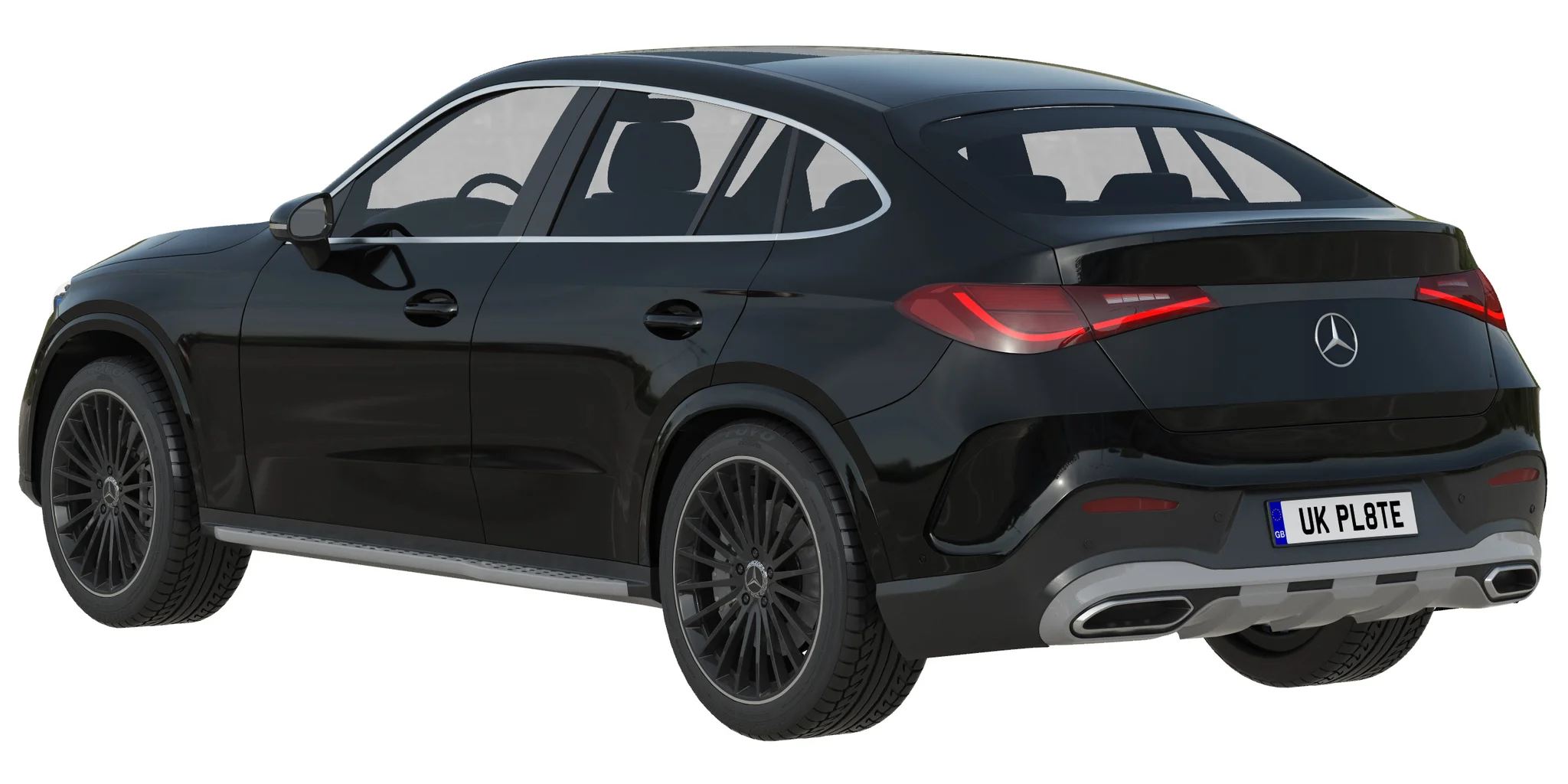 Mercedes Benz GLC Coupe, 3D model preview 24