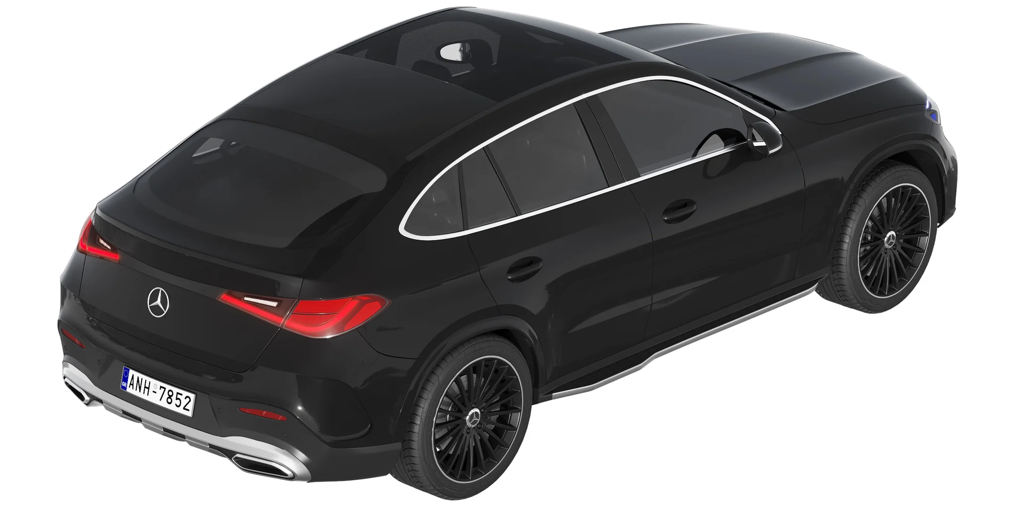 Mercedes Benz GLC Coupe, 3D model preview 35