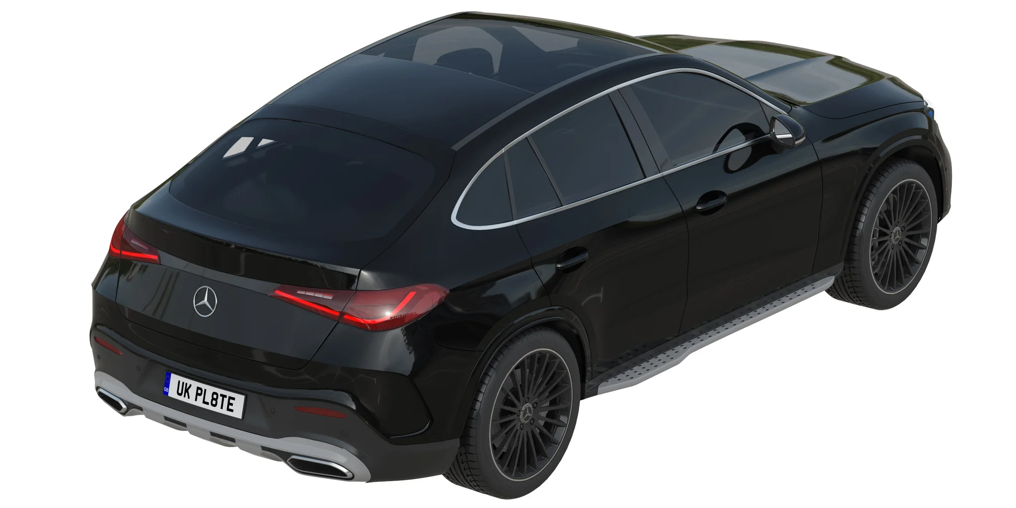 Mercedes Benz GLC Coupe, 3D model preview 37