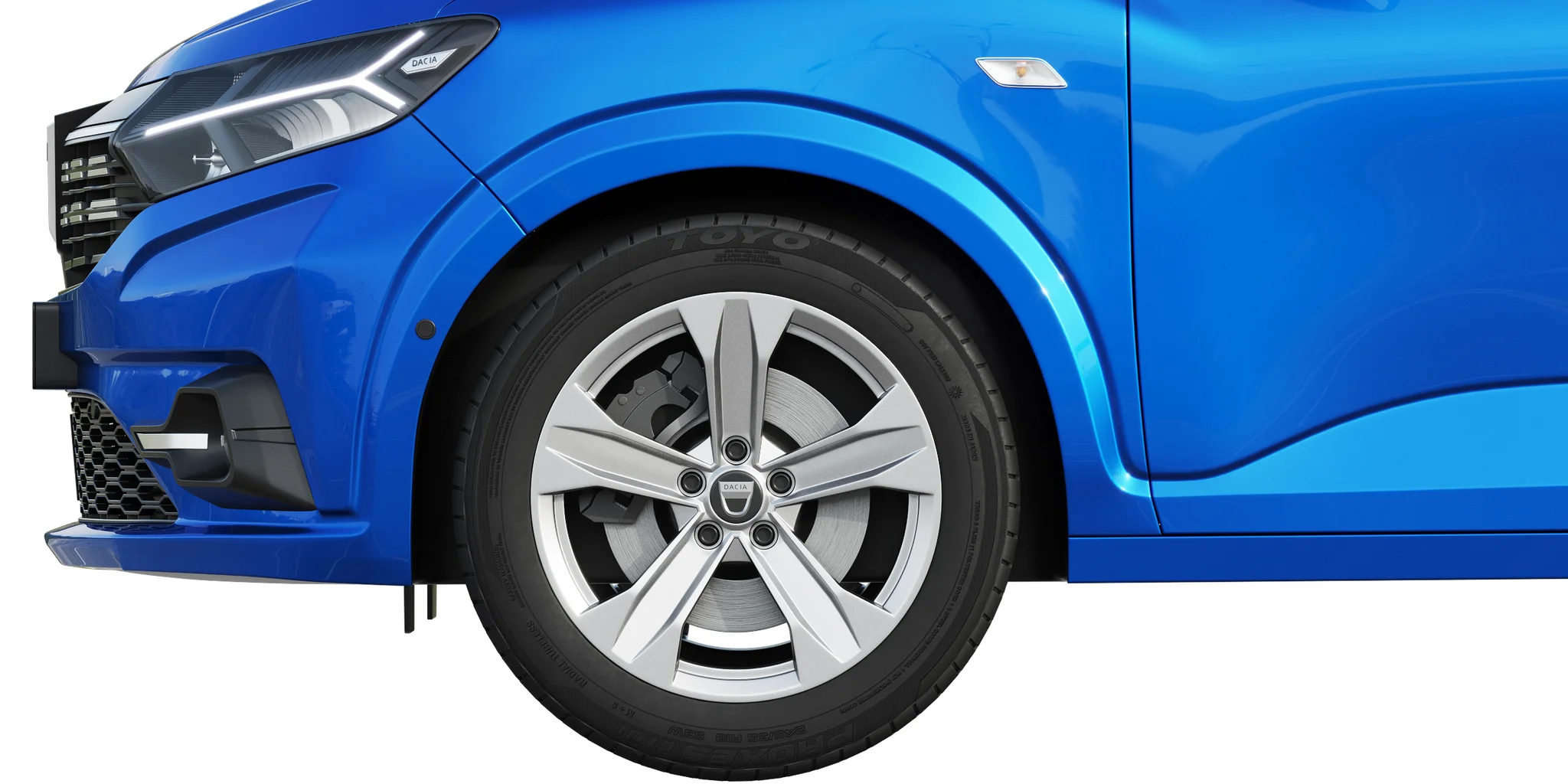 Dacia Sandero, 3D model preview 1