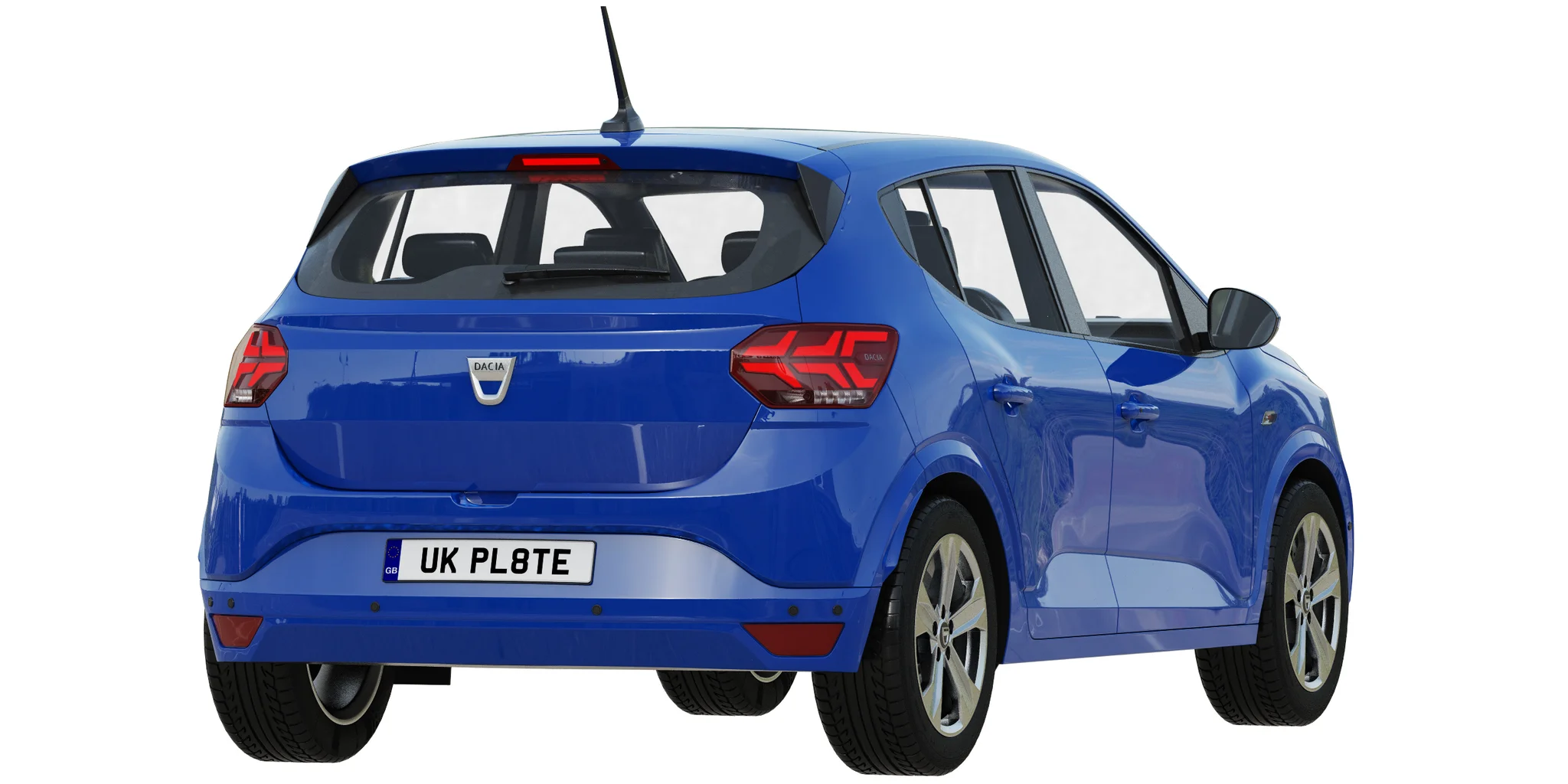 Dacia Sandero, 3D model preview 12