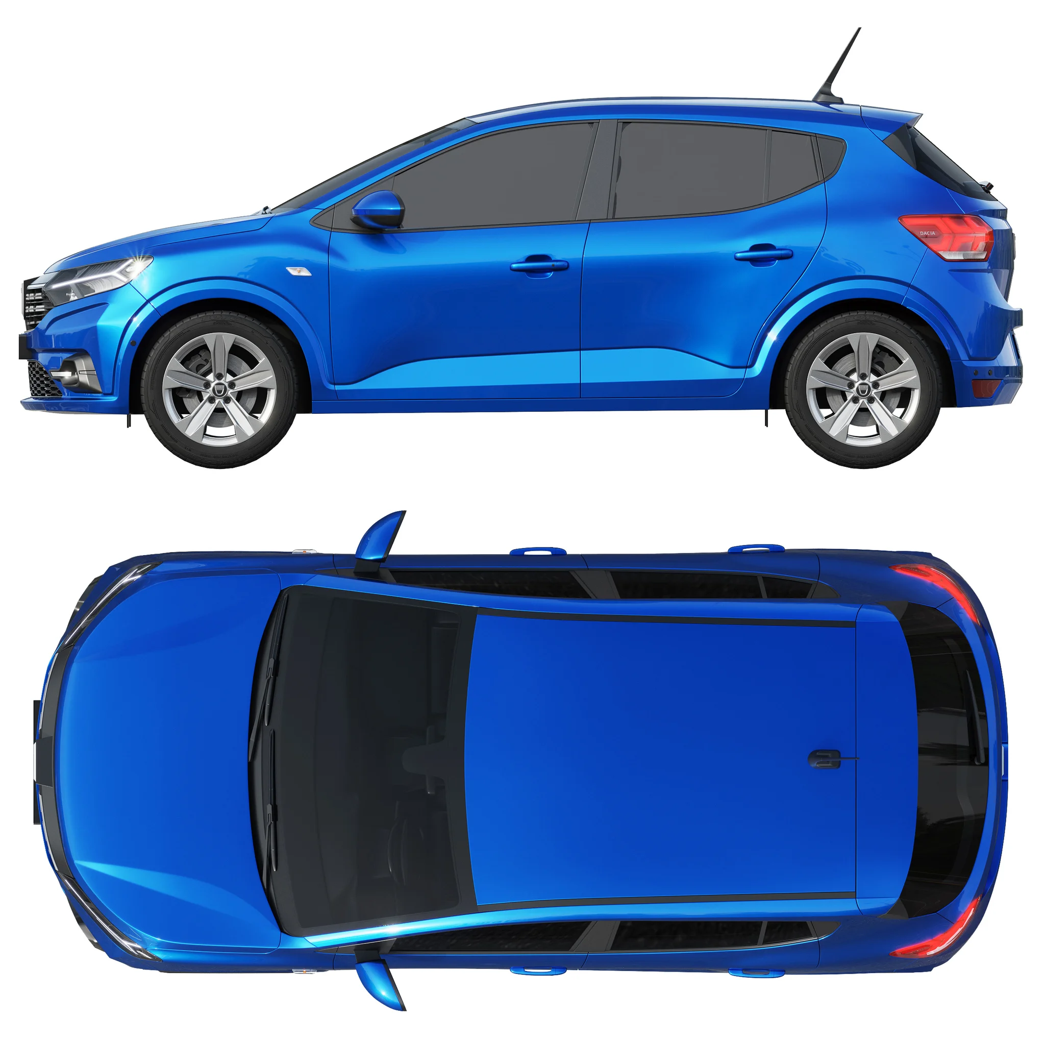 Dacia Sandero, 3D model preview 31