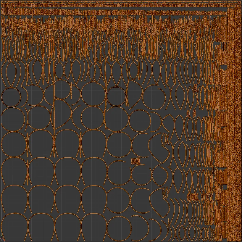 Handwoven Wicker Basket - Rattan Style, 3D model preview 5