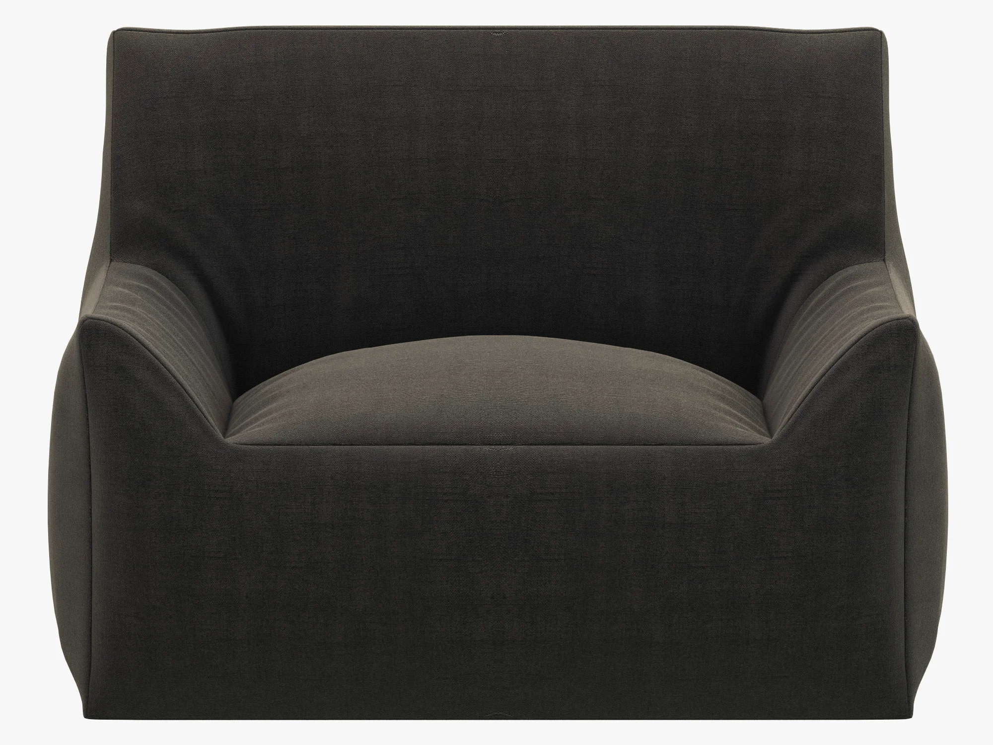 RH Teen Berlin Lounge Canvas Chair — 3D model preview 12