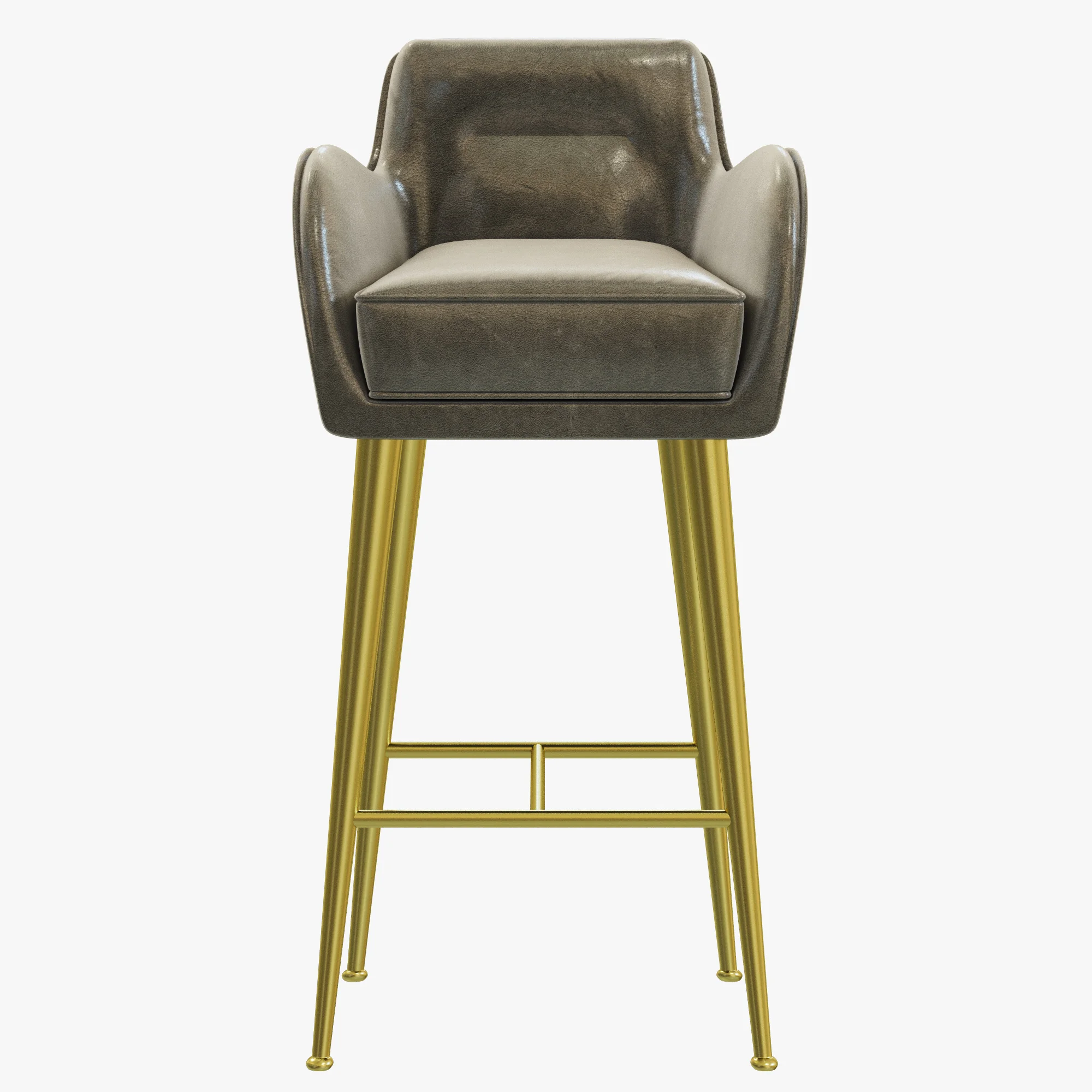 Essential Home Dandridge Bar Chair — 3D model preview 9