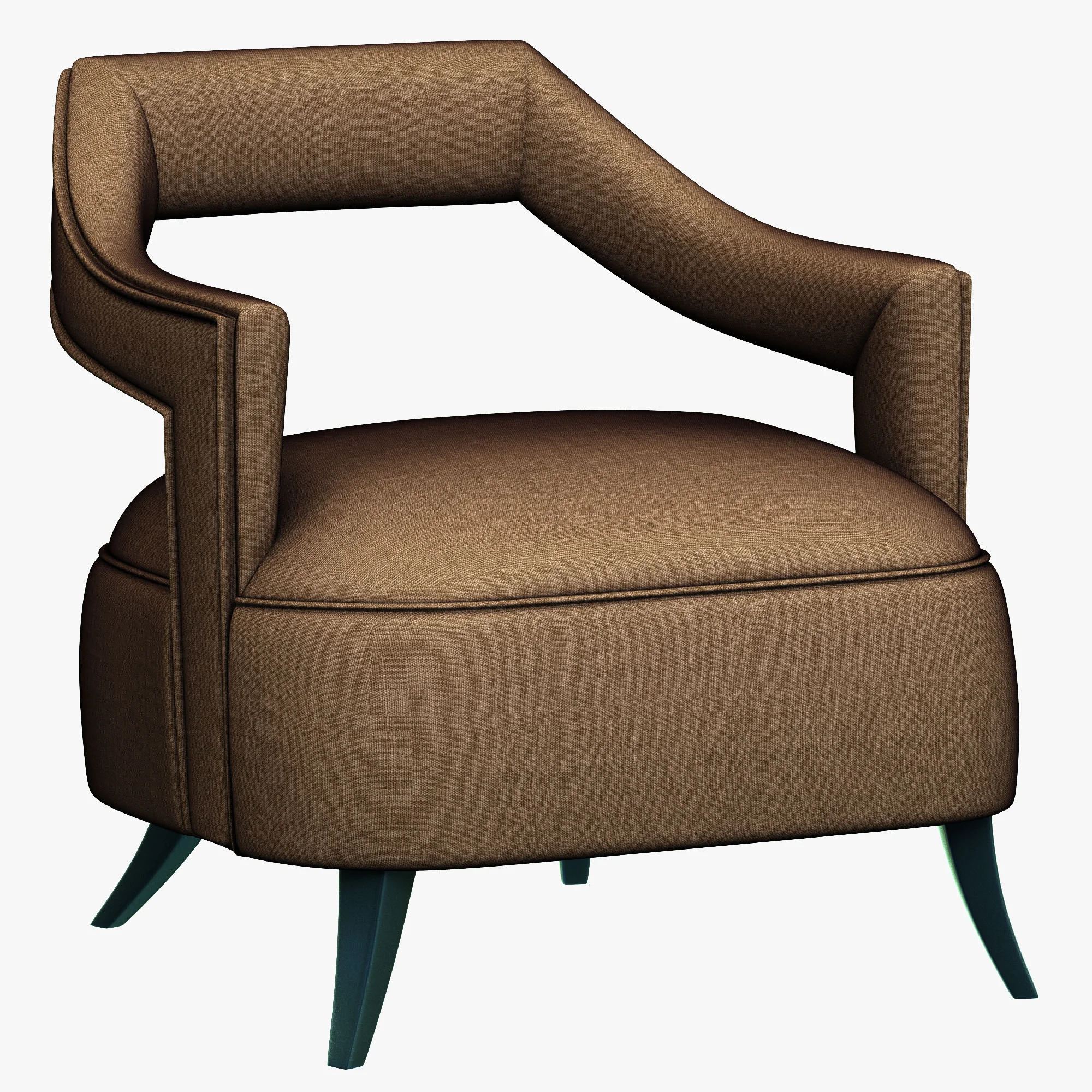 Brabbu OKA ARMCHAIR — 3D model preview 1