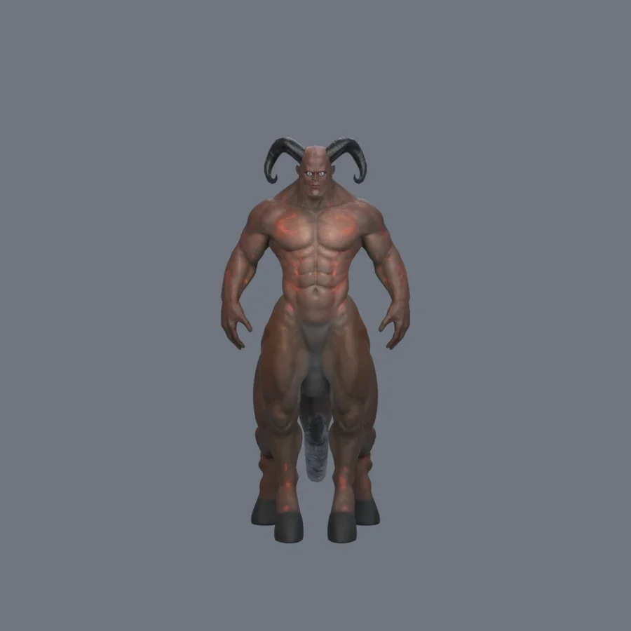 Centaur - Hell, 3D model preview 1