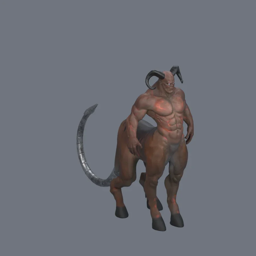 Centaur - Hell, 3D model preview 2