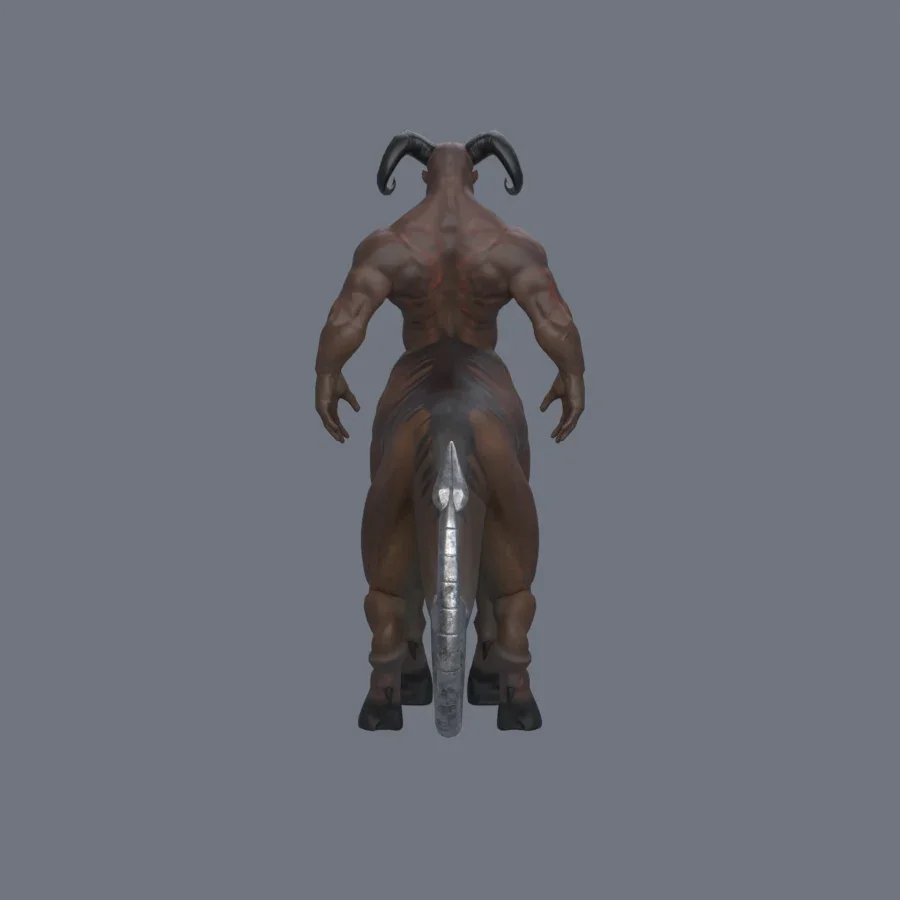 Centaur - Hell, 3D model preview 4
