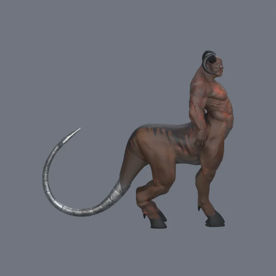 Centaur - Hell, 3D model preview 5