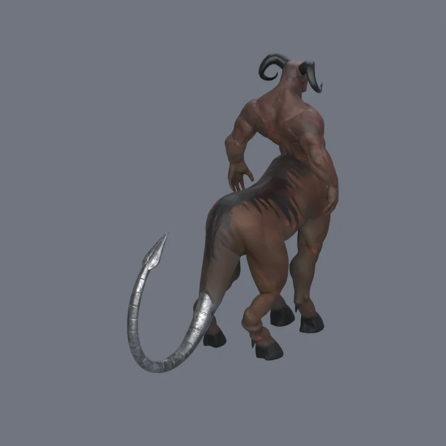 Centaur - Hell, 3D model preview 7