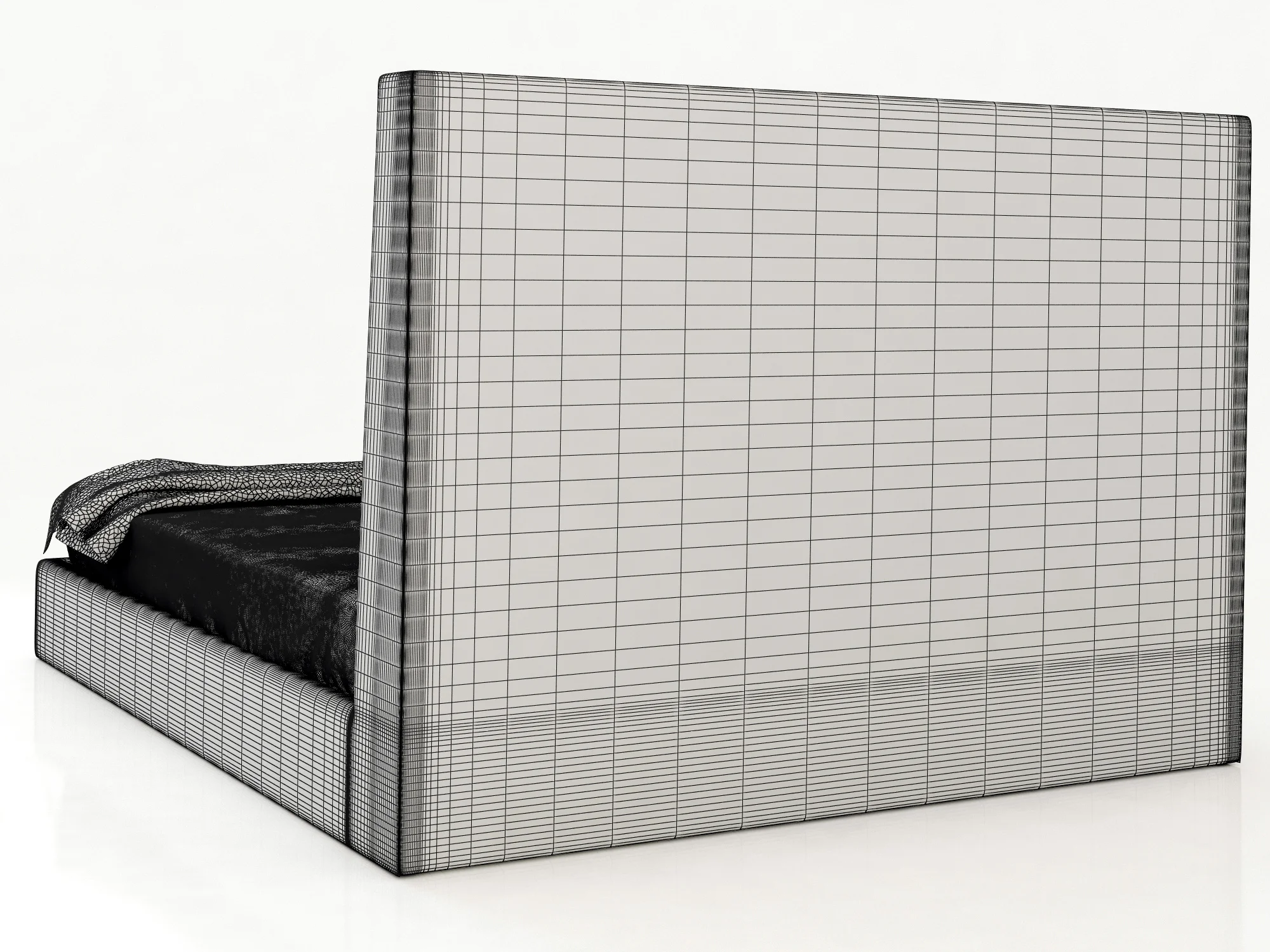 Interia Sunflower Bed — 3D model preview 9