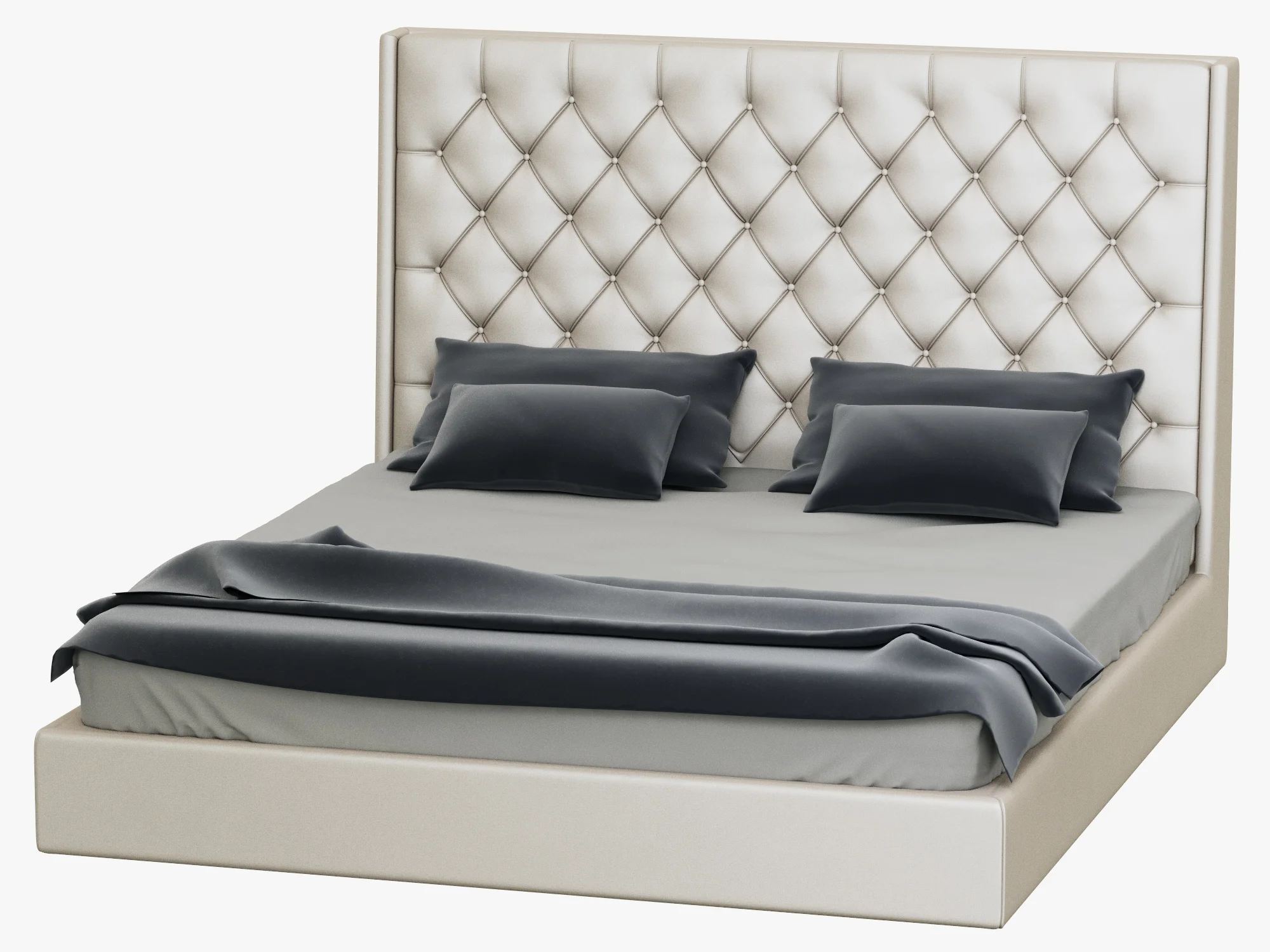 Interia Sunflower Bed — 3D model preview 11