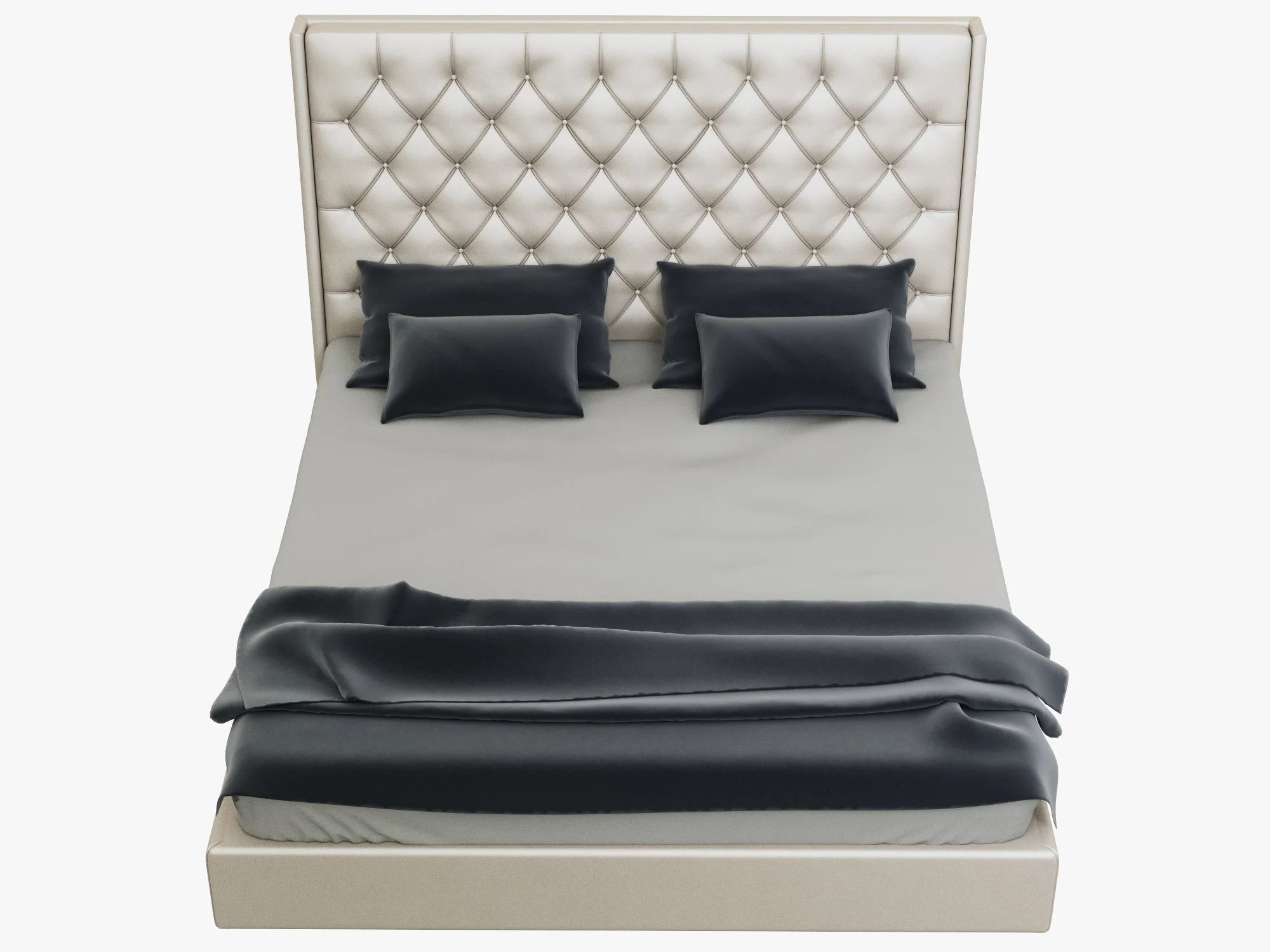 Interia Sunflower Bed — 3D model preview 12