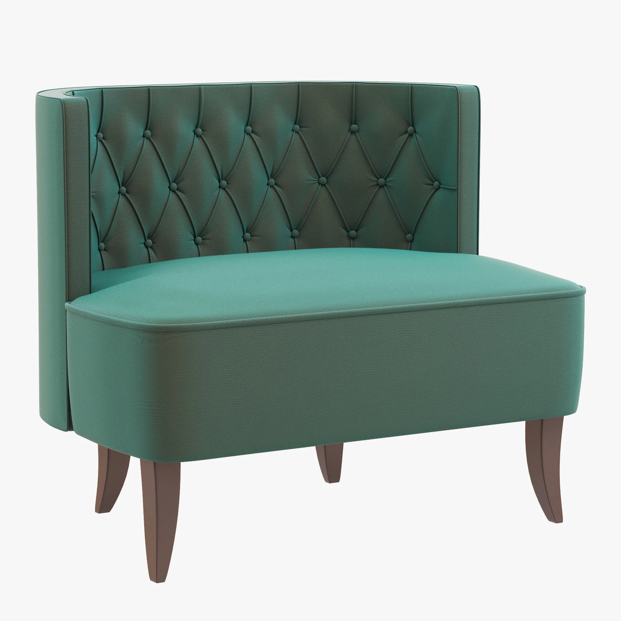 Brabbu Bourbon Armchair — 3D model preview 1