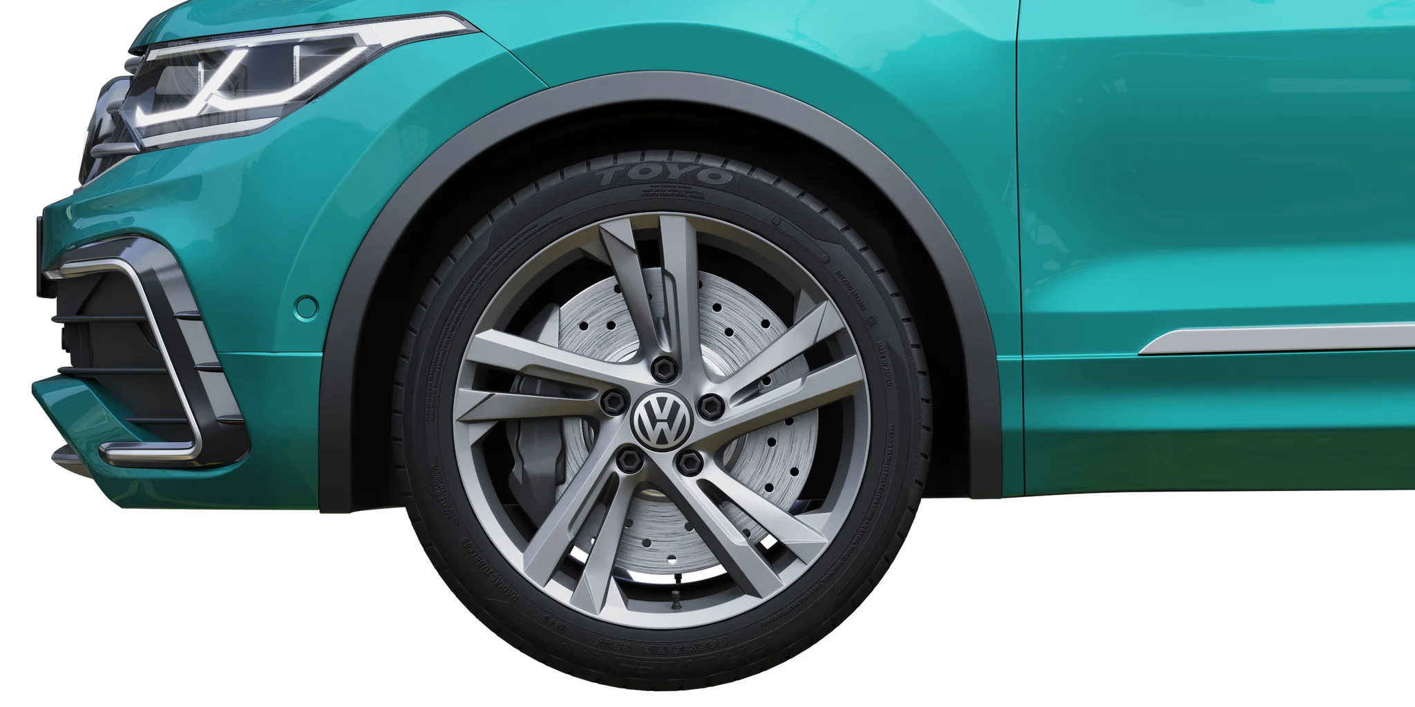 Volkswagen Tiguan, 3D model preview 1