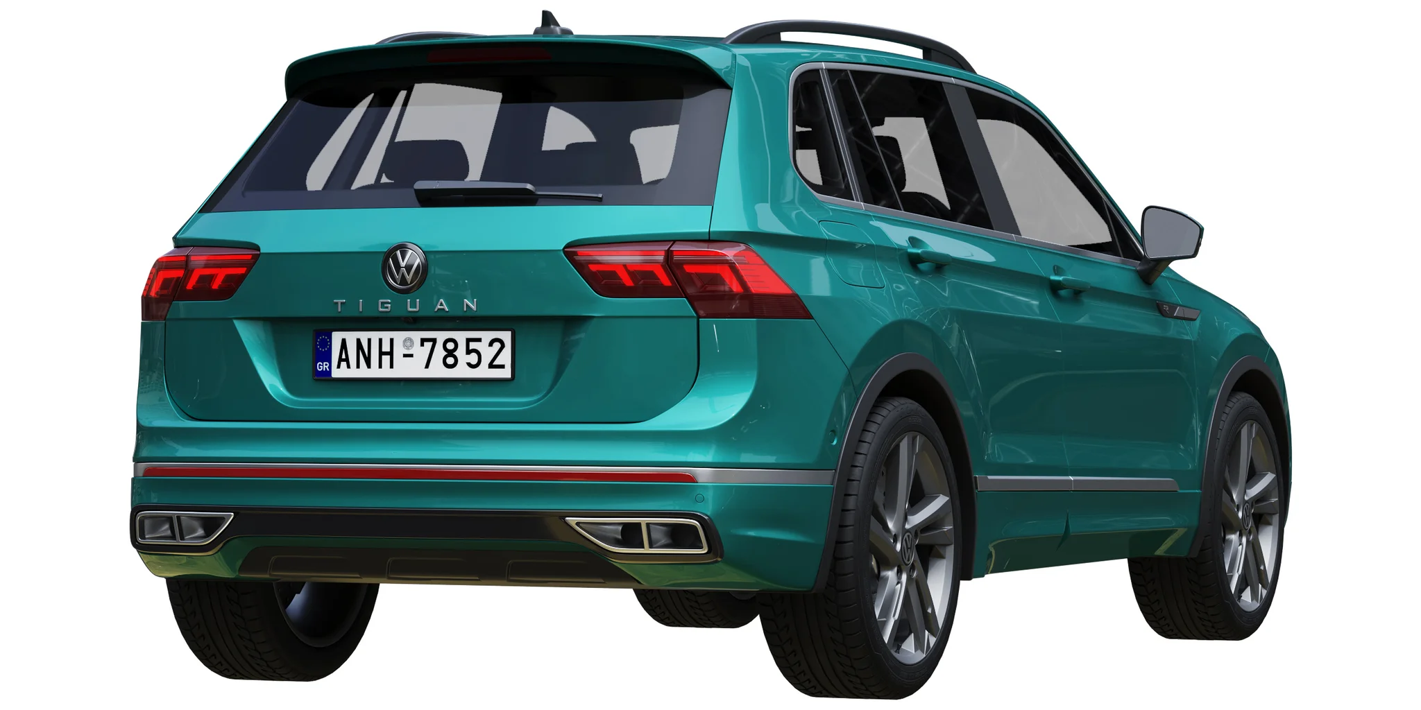 Volkswagen Tiguan, 3D model preview 6