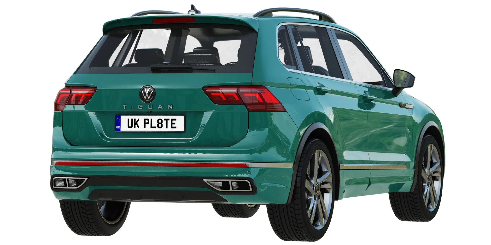 Volkswagen Tiguan, 3D model preview 9