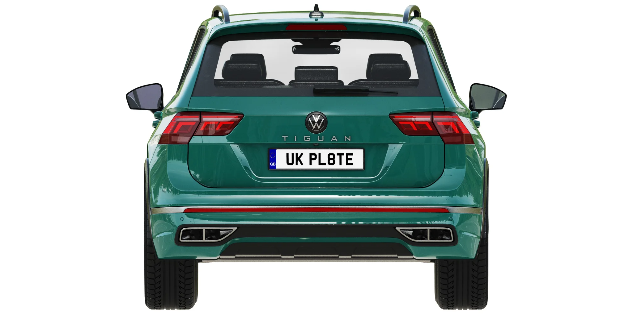 Volkswagen Tiguan, 3D model preview 11